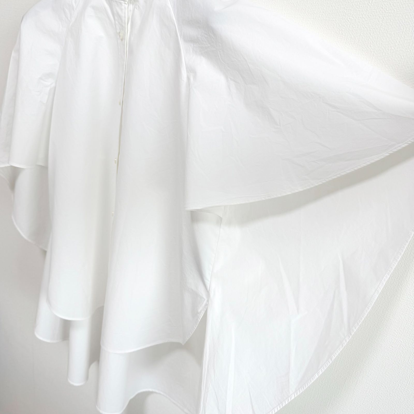 WAKO NEW CLOSET 半袖シャツ ホワイト 白 サポートサーフェス フレア