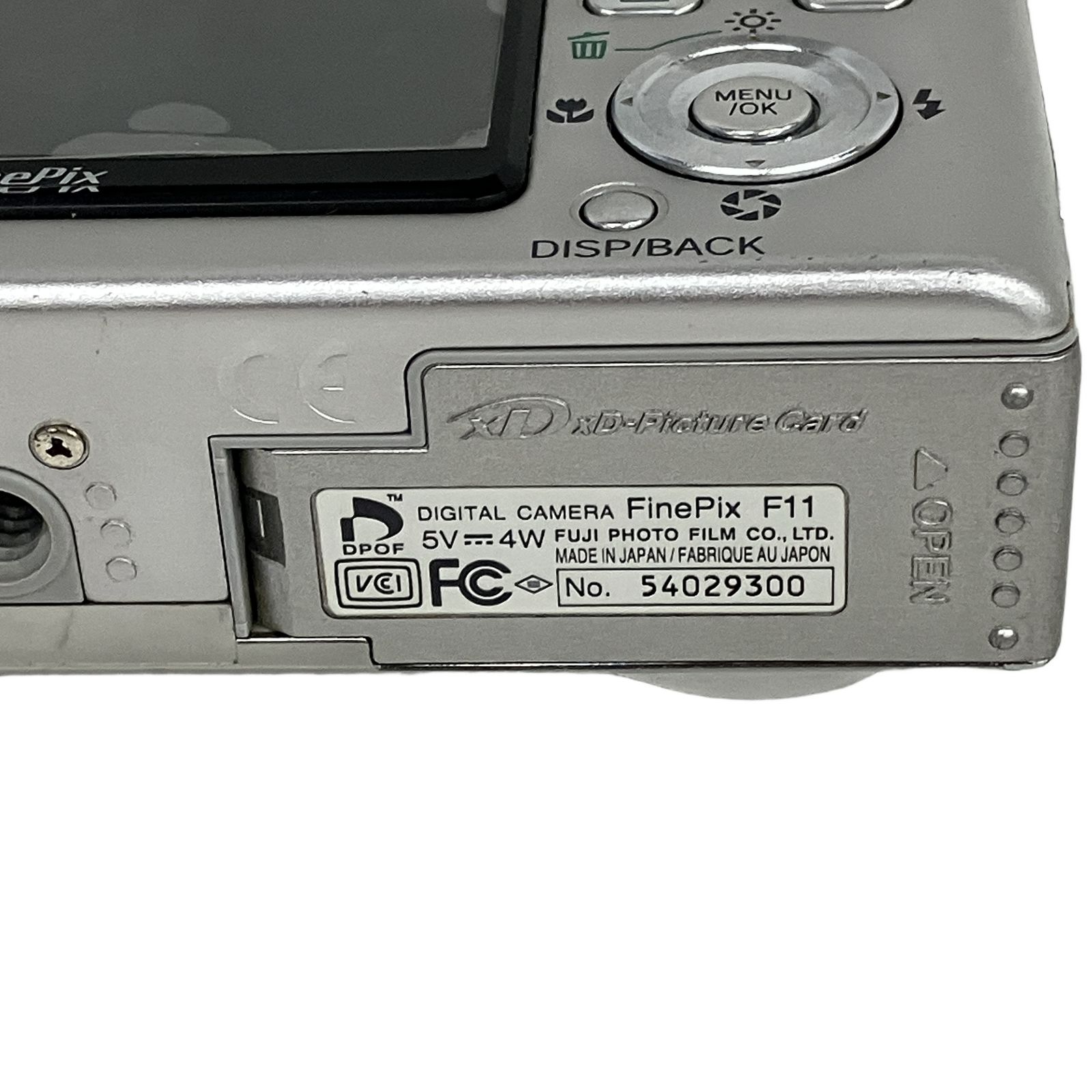 FUJIFILM Fine Pix F11 コンパクトデジタルカメラ コンデジ デジカメ 
