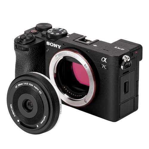VILTROX AF 28mm F4.5 FE Chip 超薄型 レンズ ソニー Eマウント フルサイズ パンケーキレンズ, 28mm f/4.5 Eマウント用 レンズ オートフォーカス レンズ Sony αカメラに対応kk 5c948655