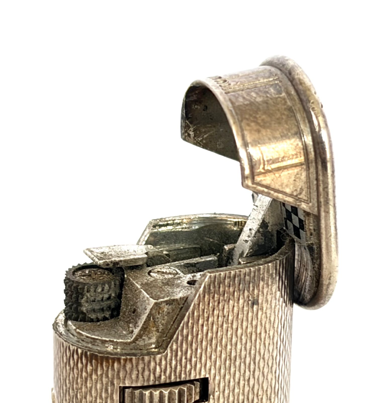 dunhill ダンヒル ドレス スリム シルバー ローラー ガスライター 