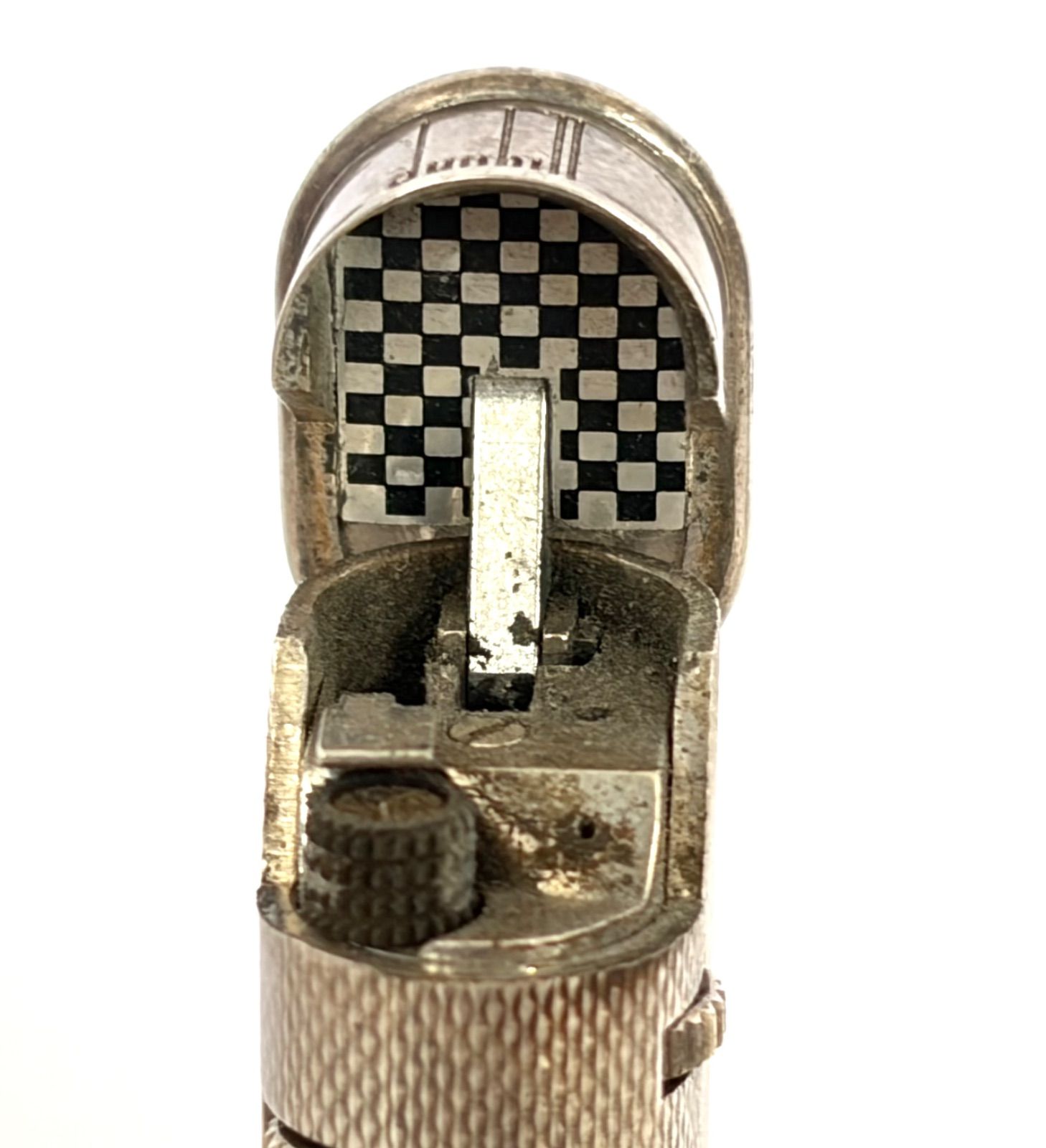 dunhill ダンヒル ドレス スリム シルバー ローラー ガスライター 