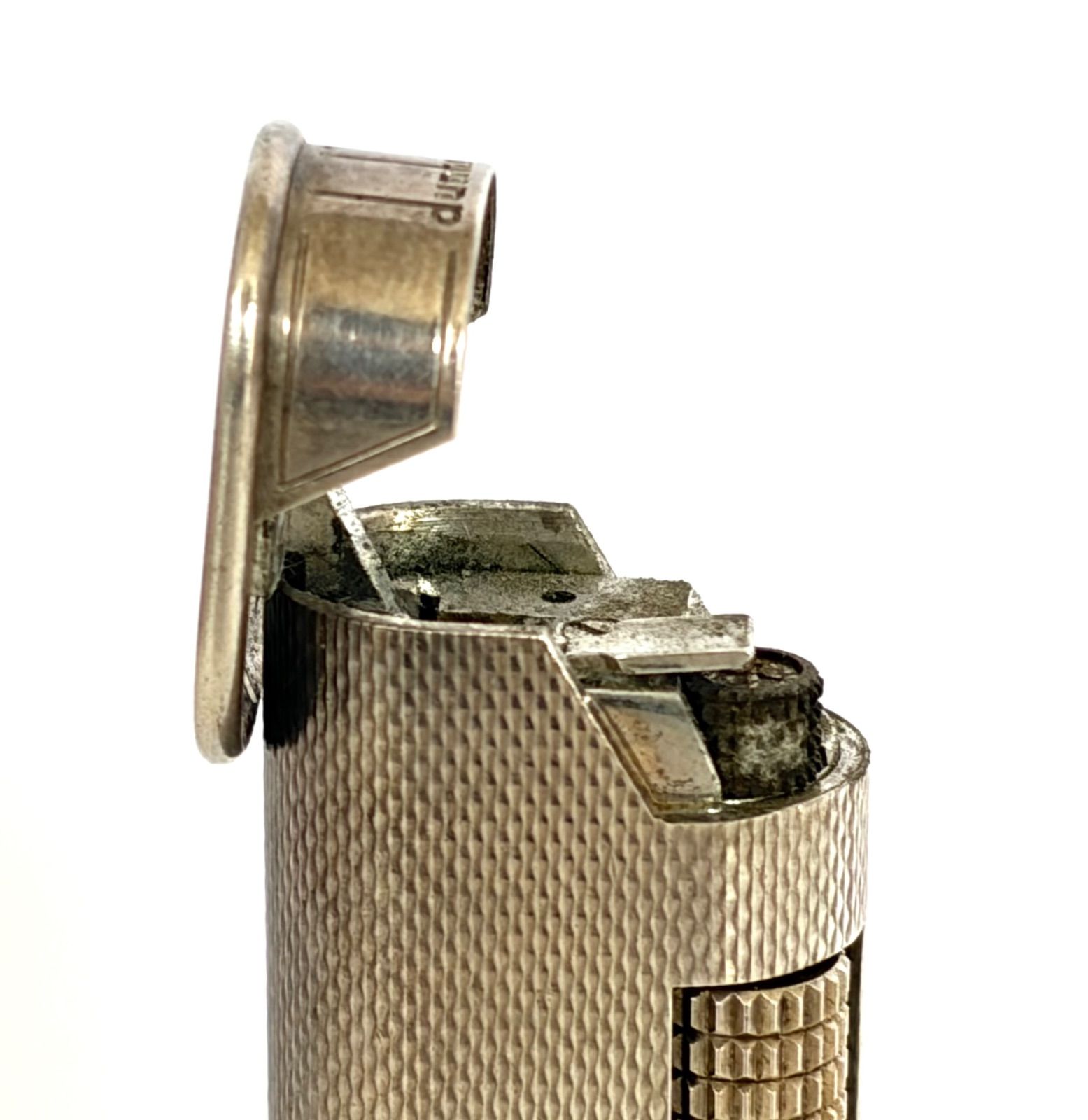 dunhill ダンヒル ドレス スリム シルバー ローラー ガスライター 