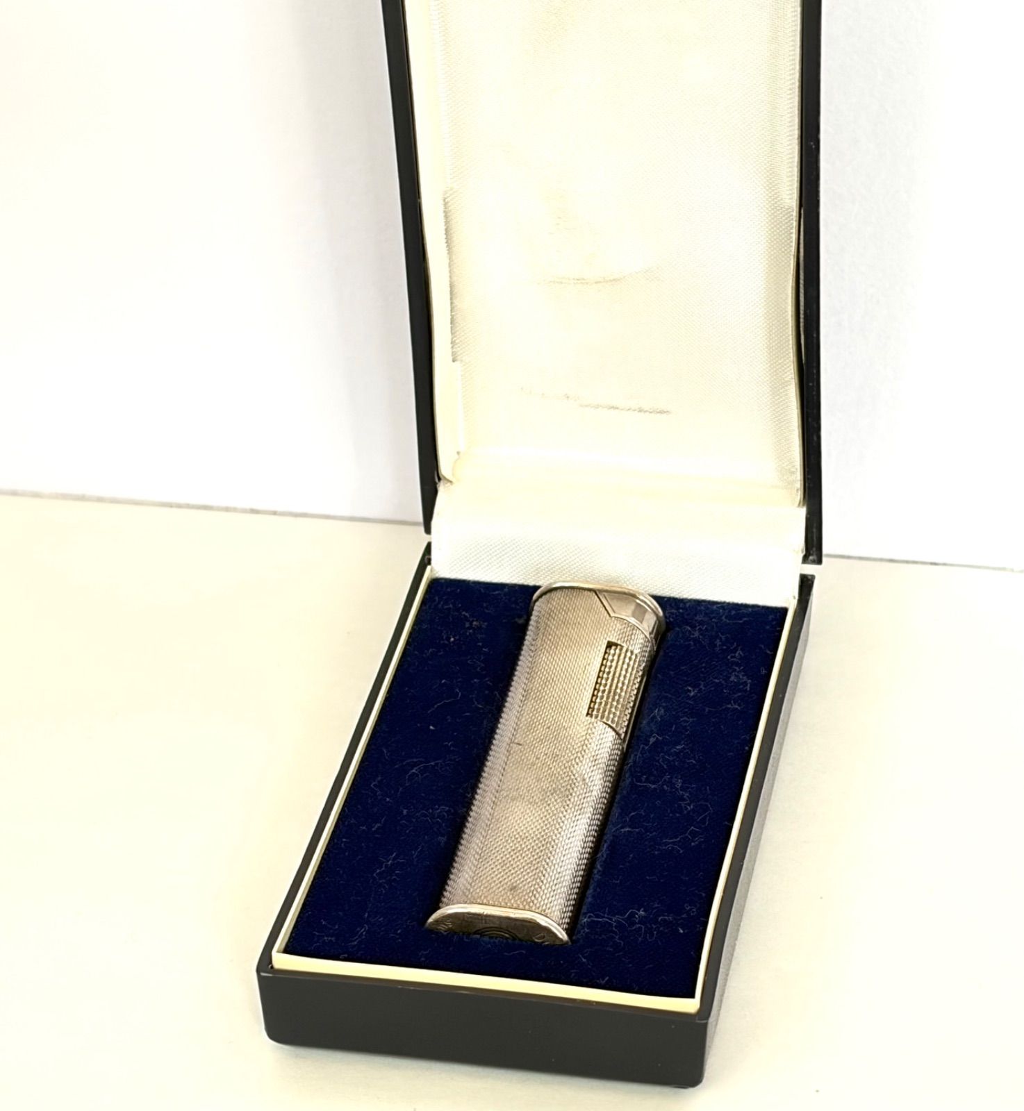dunhill ダンヒル ドレス スリム シルバー ローラー ガスライター ヴィンテージ 着火未確認 箱付き