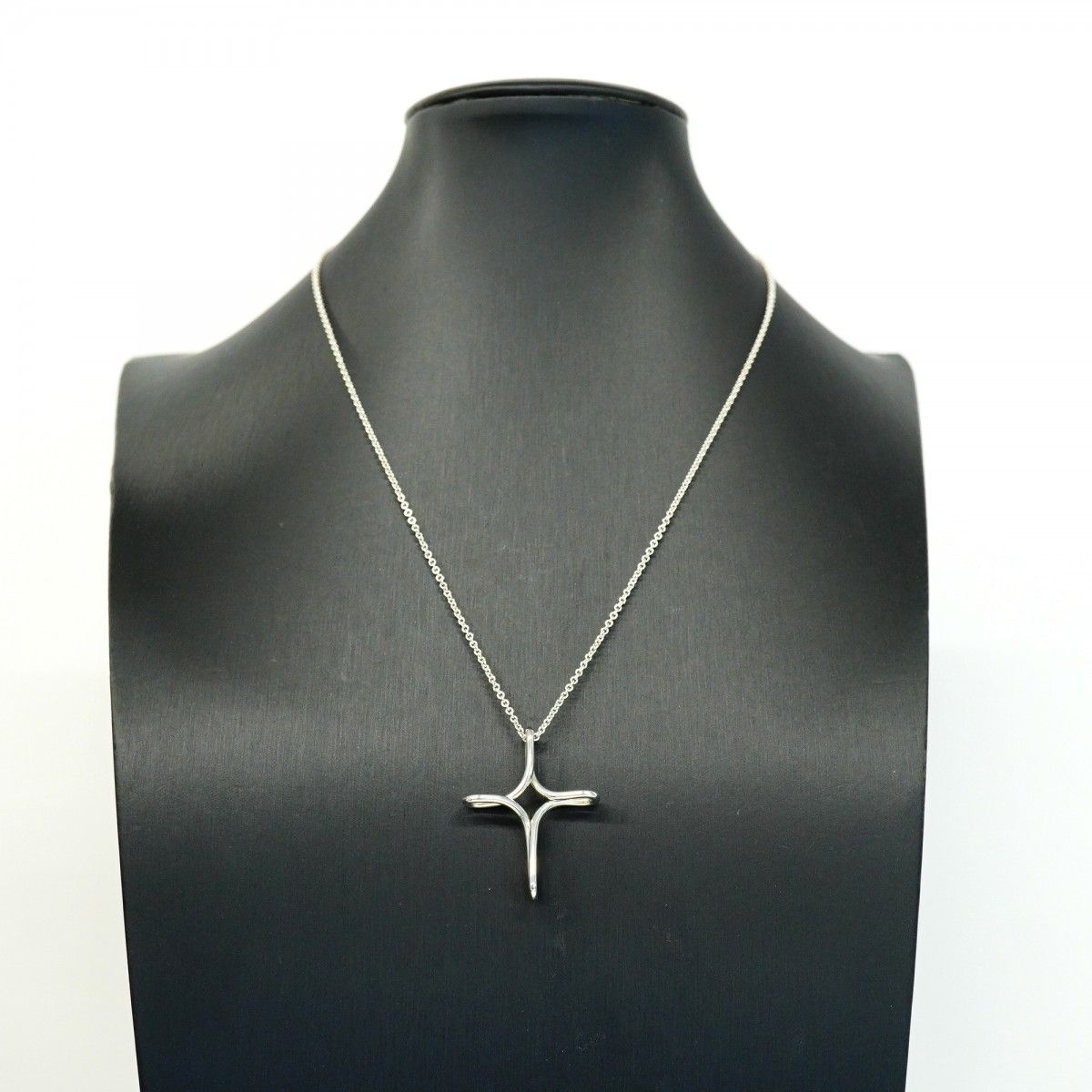 OLD Tiffany ネックレス ☆SALE【6jdb0729-k】ティファニー ネックレス オープンクロス