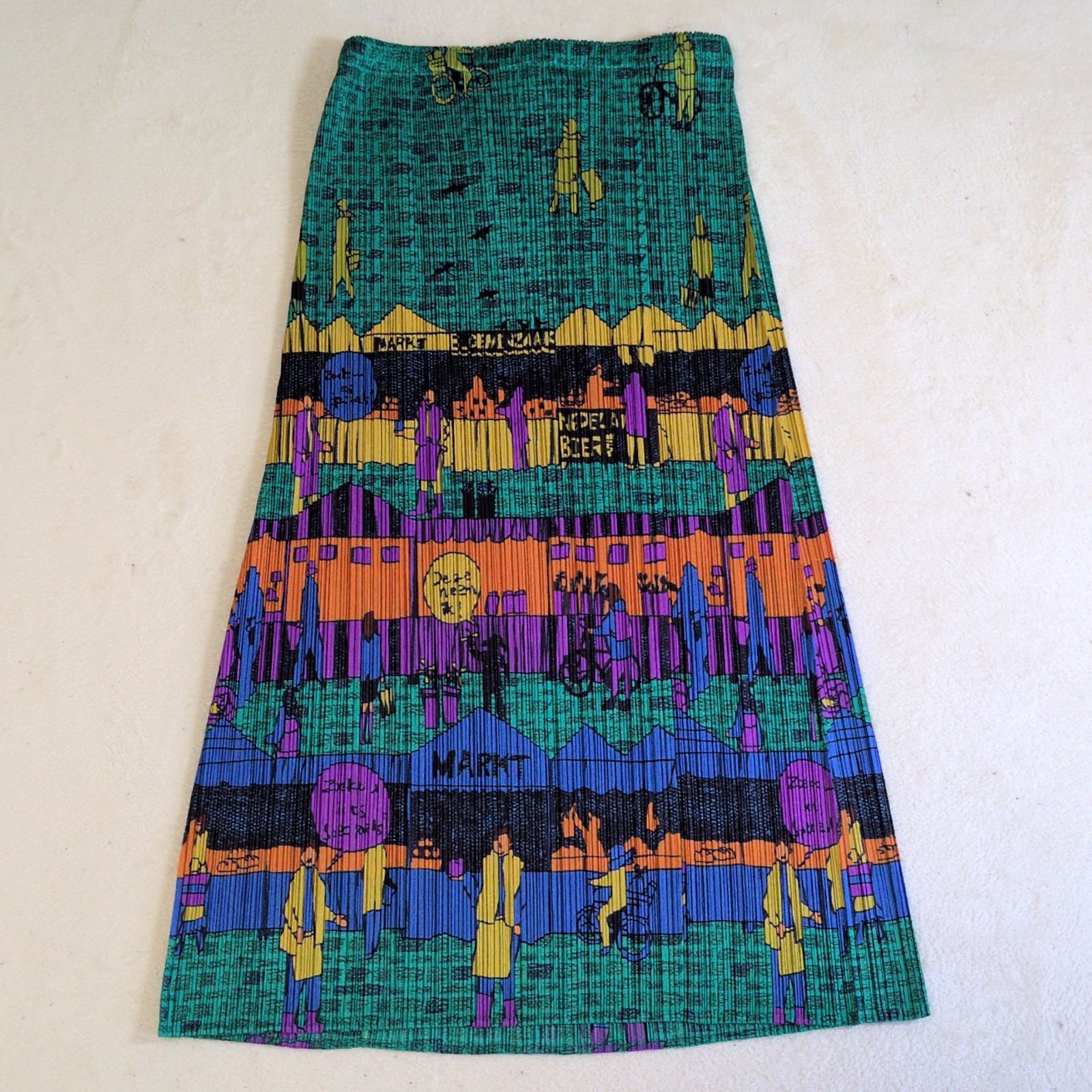ISSEY MIYAKE イッセイミヤケ プリーツ マキシ スカート ISSEY MIYAKE