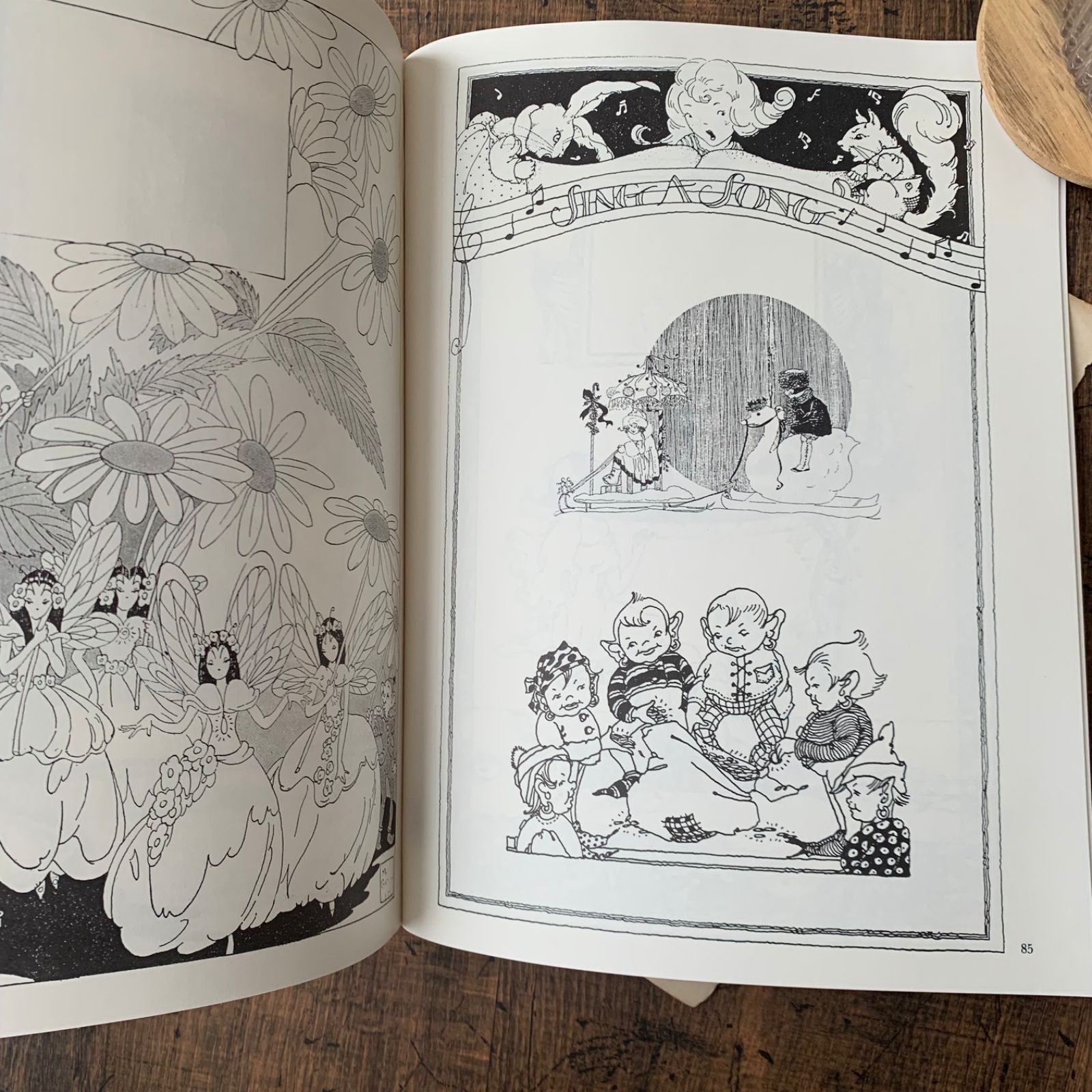 ヴィンテージ 洋書 ヴィクトリアン調 イラスト・挿絵 CHILDREN AND