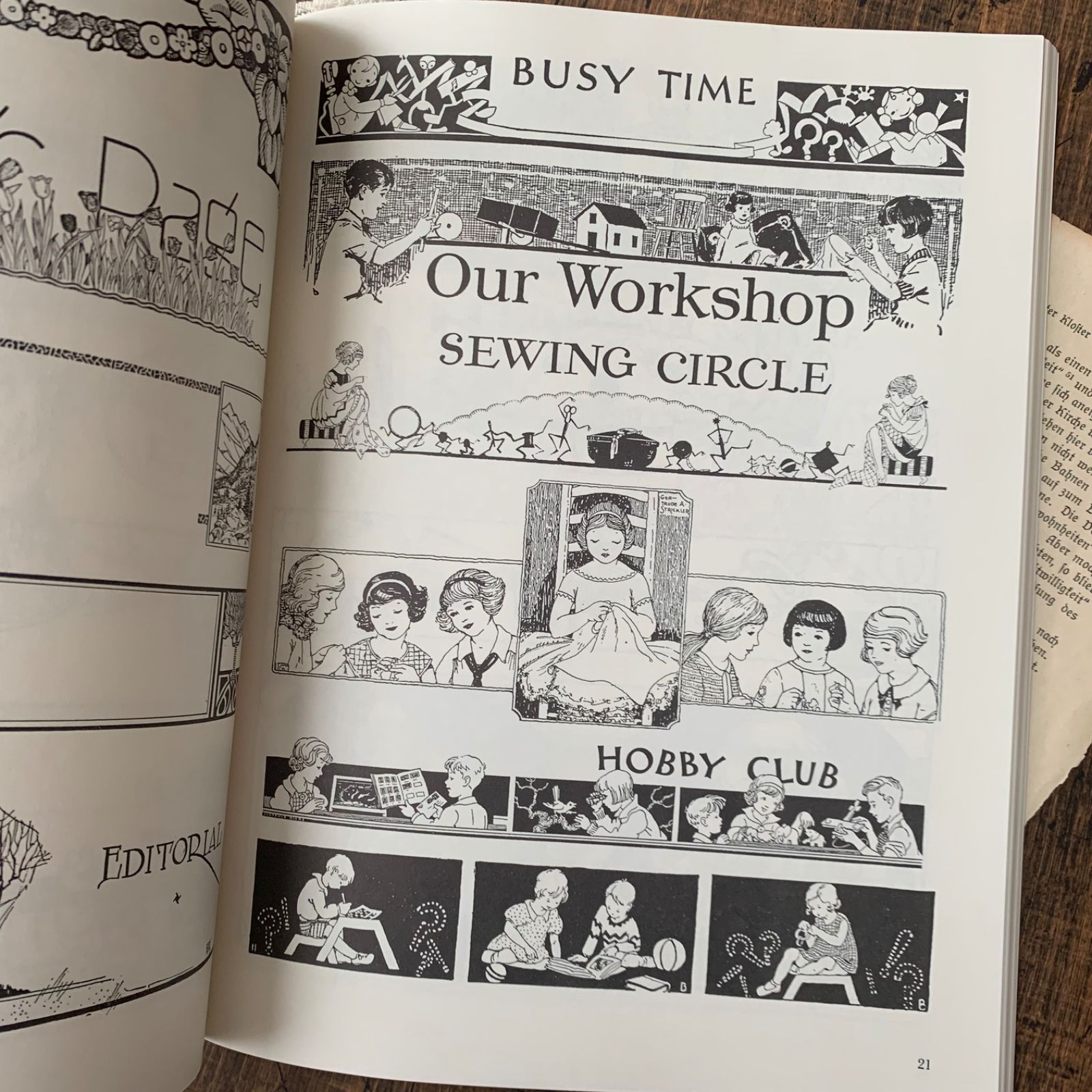 ヴィンテージ 洋書 ヴィクトリアン調 イラスト・挿絵 CHILDREN AND