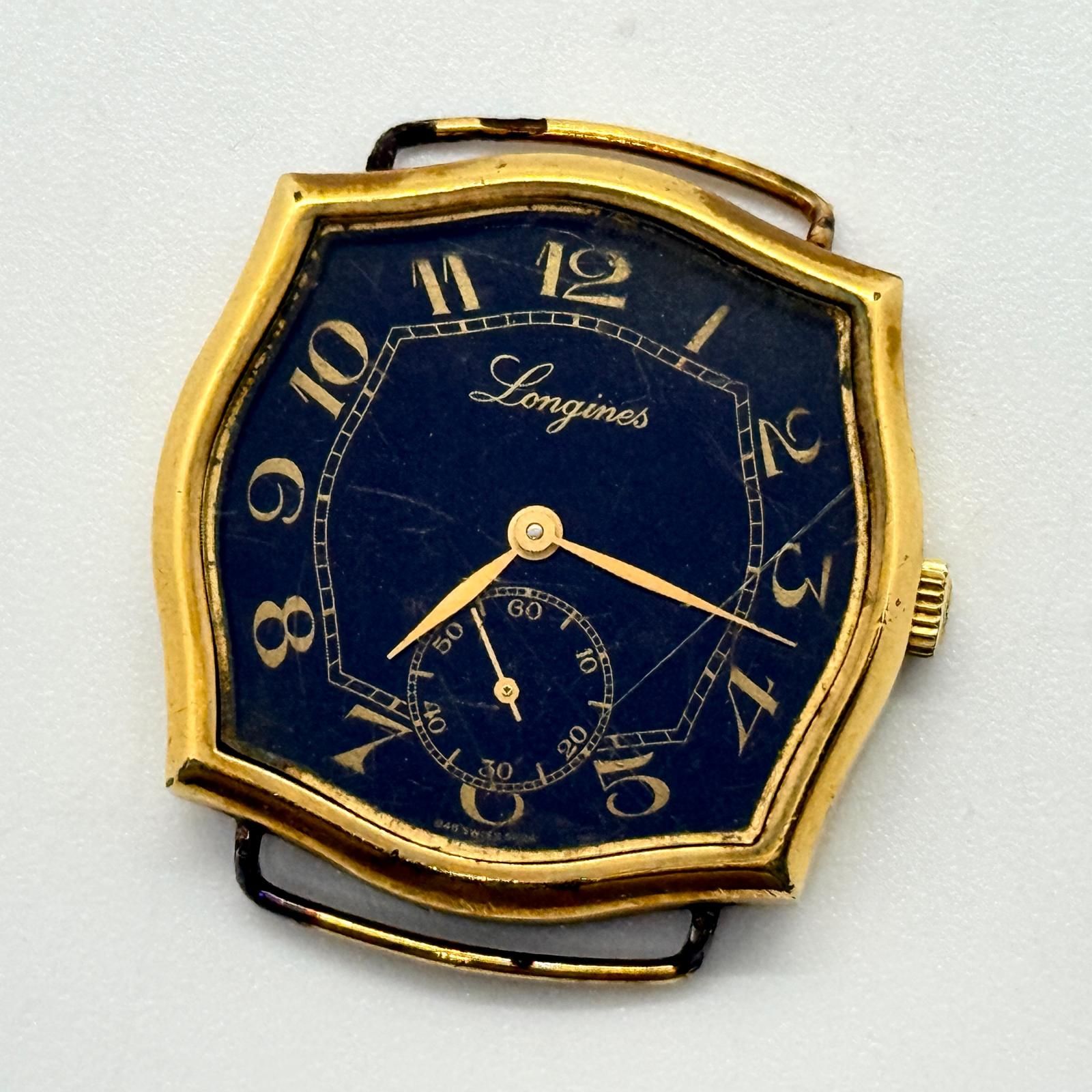 LONGINES ロンジン シンパシー 18768901 ブラック 手巻き レディース 腕時計 稼働品