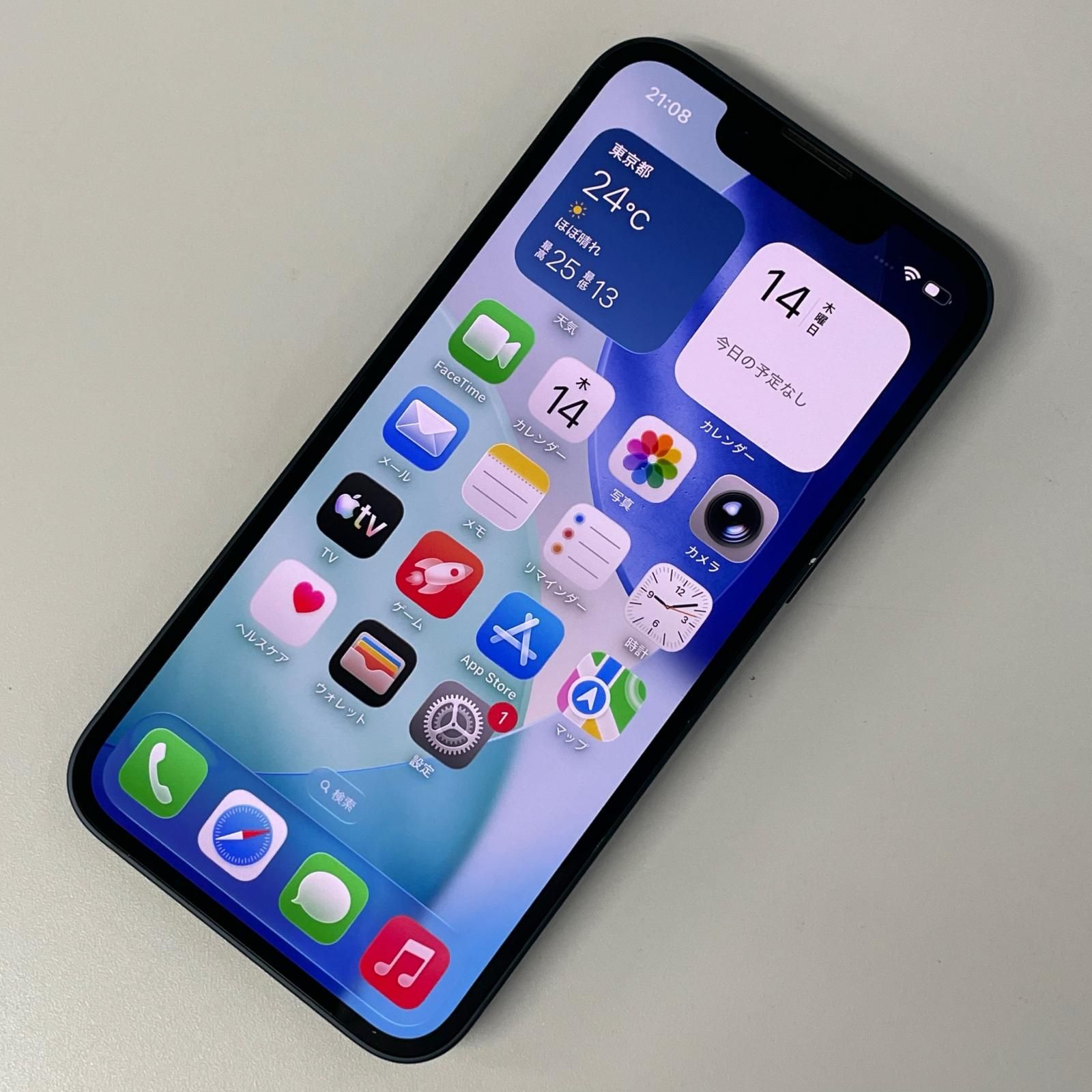 au iPhone 13 mini 128GB ミッドナイト | RIMO.LT