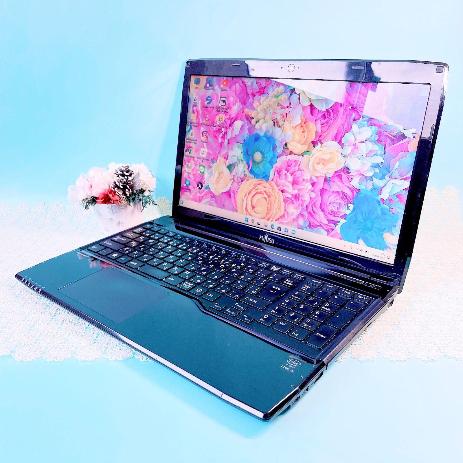 富士通 HDD1TB✨️ブルーレイ✨️初心者向けノートPC - メルカリ