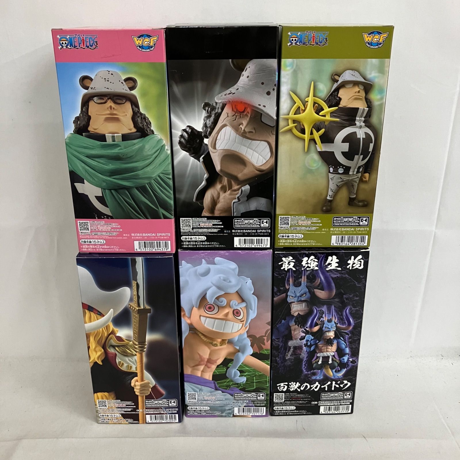 未開封 ONE PIECE ワーコレ フィギュア 6個セット SF5777 c099 - メルカリ