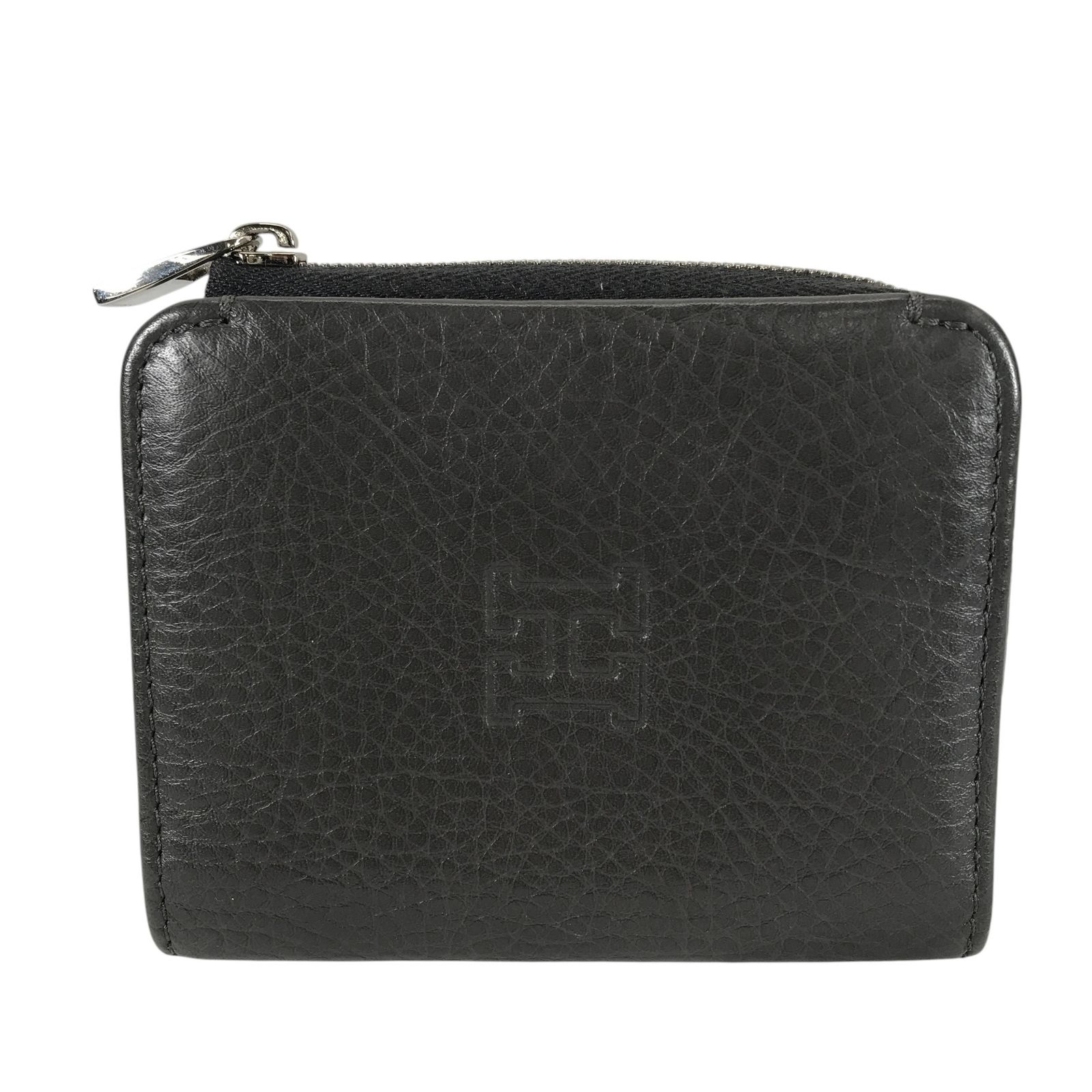 HIROFU ヒロフ プラティカ レザー 二つ折り財布 グレー