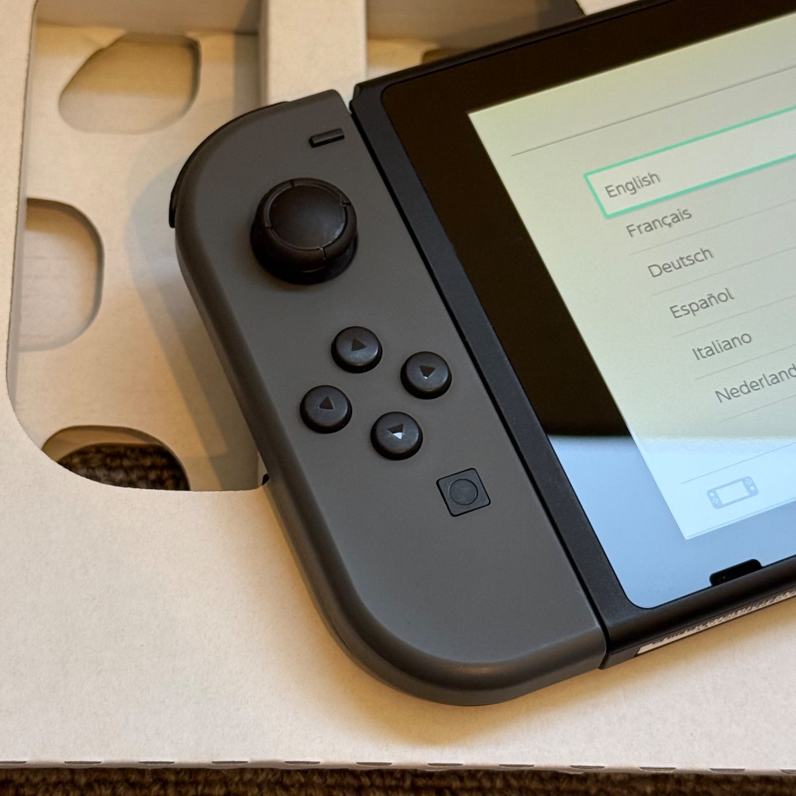 5-039【美品】Switch 本体 旧型 グレー 箱付き 完動品 - メルカリ