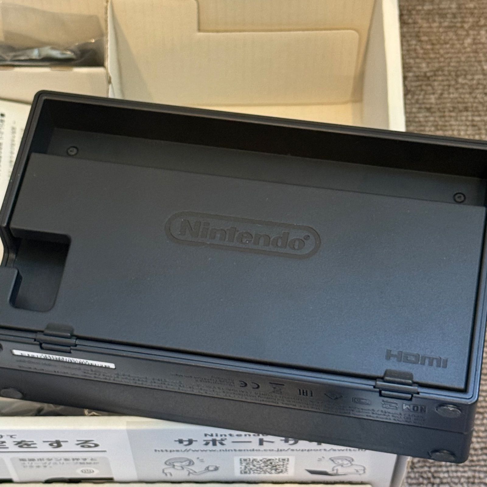 5-039【美品】Switch 本体 旧型 グレー 箱付き 完動品 - メルカリ