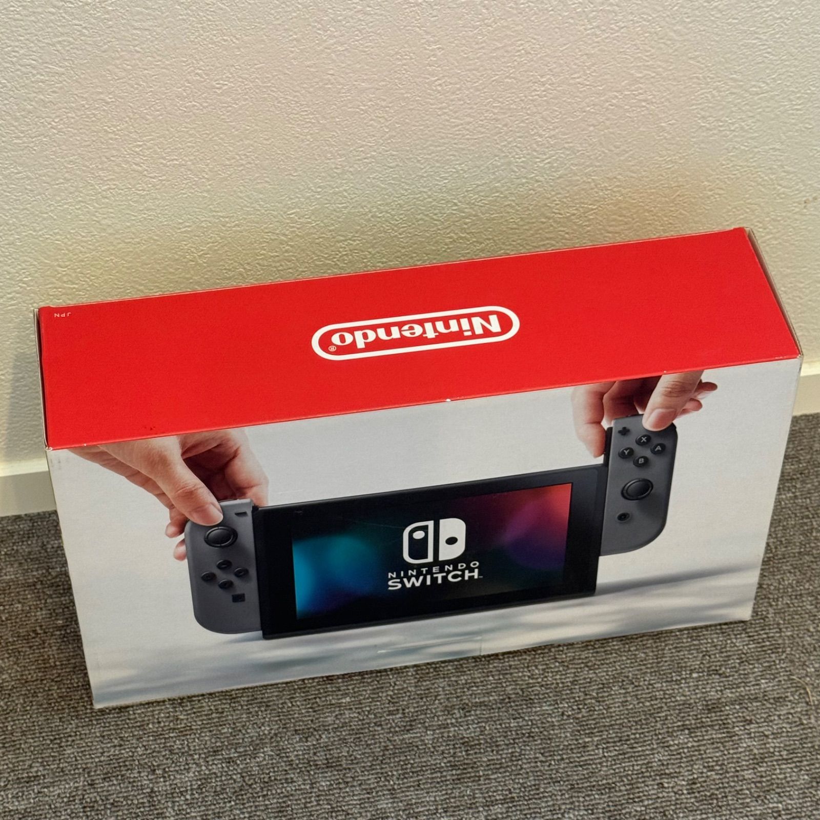 5-039【美品】Switch 本体 旧型 グレー 箱付き 完動品 - メルカリ