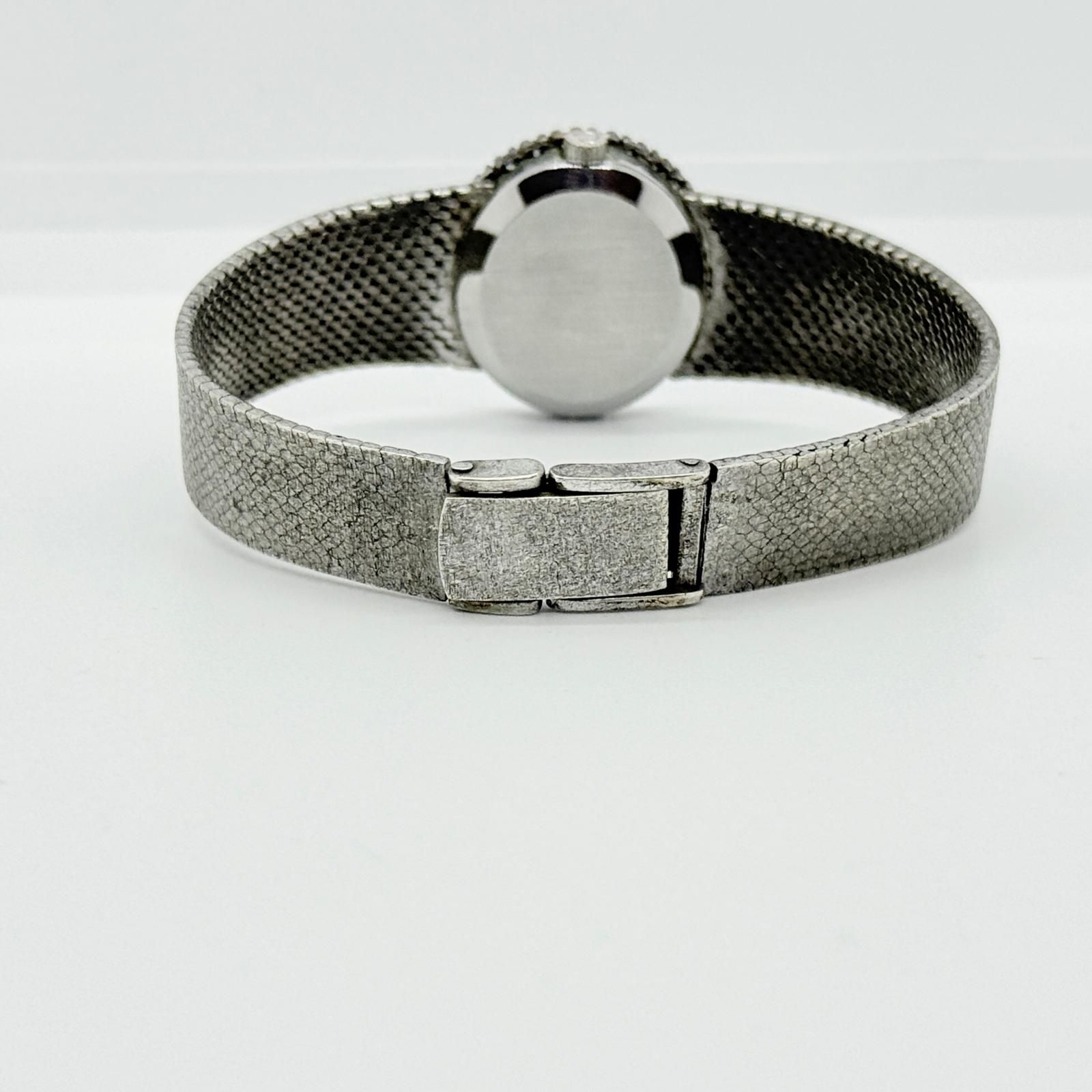OMEGA オメガ ジュネーブ オパール ブルー 手巻き メンズ 腕時計 稼働 