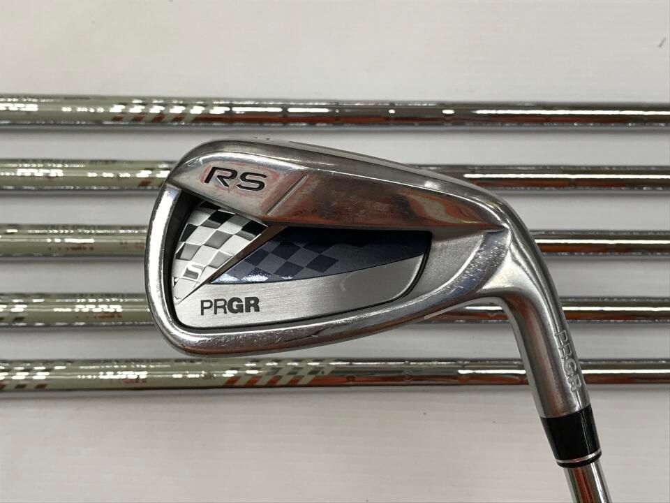 プロギア　【訳あり】RS TITAN FACE　スペックスチール３ Ver.2　SRフレックス　アイアンセット　中古【最短即日発送】