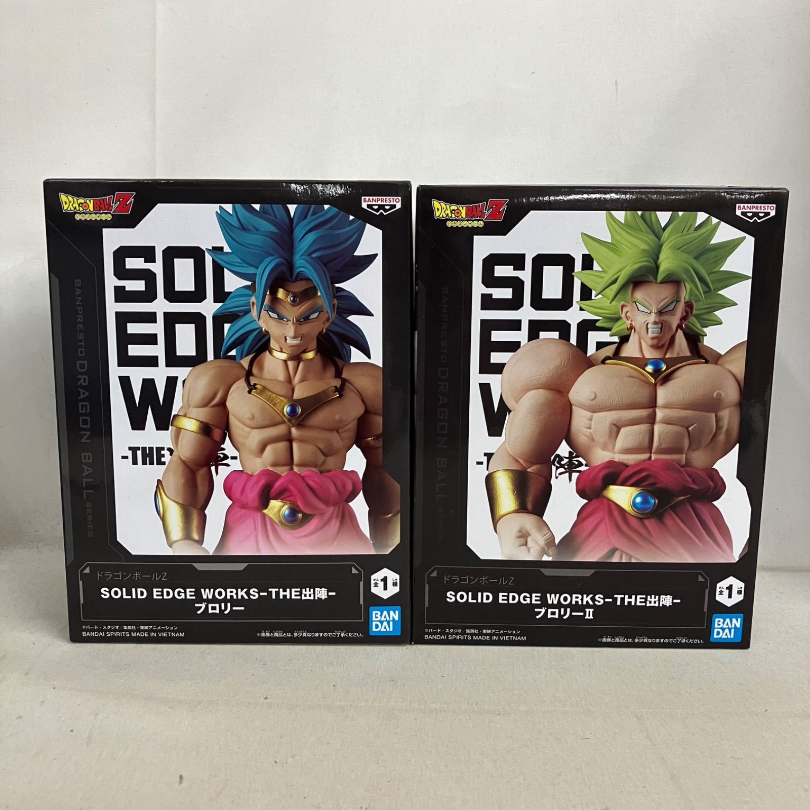 未開封 ドラゴンボールZ SOLID EDGE WORKS THE出陣 ブロリー ブロリー 
