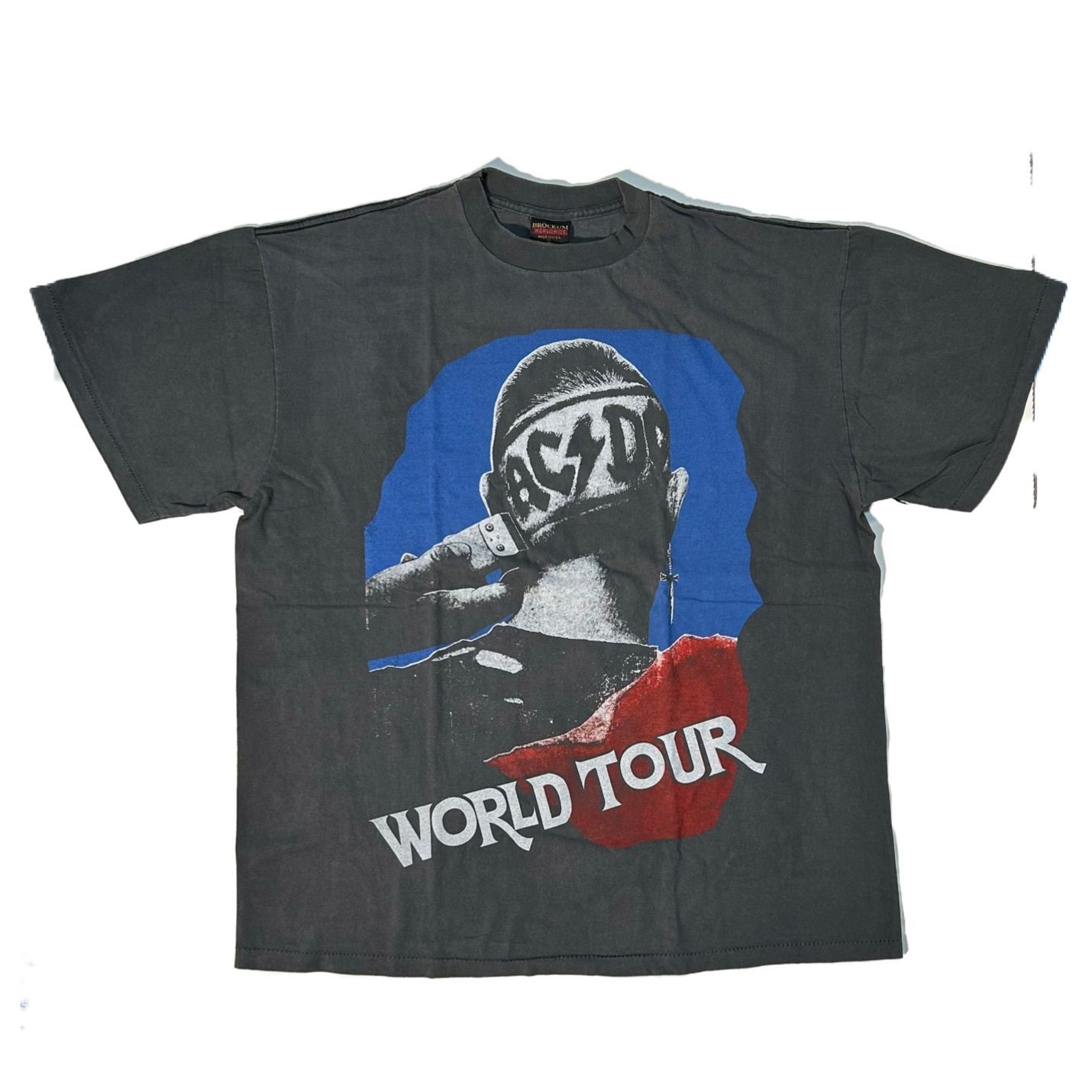 79 AC/DC シャツ バンドTシャツ 両面プリント L