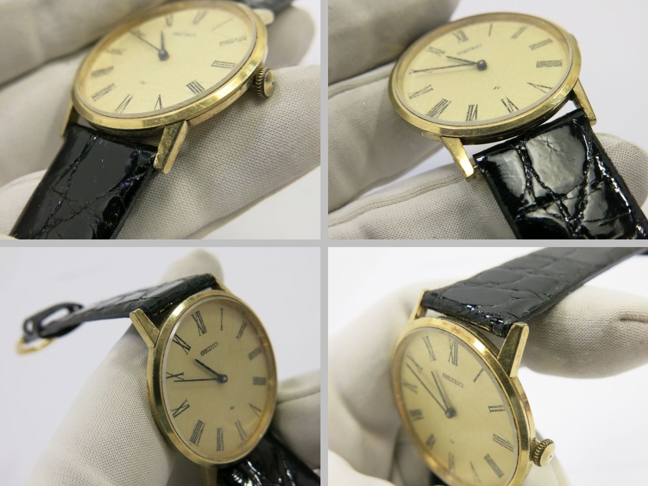メンズ 稼働 SEIKO シャリオ 手巻き ヴィンテージ メンズ 2220-0430