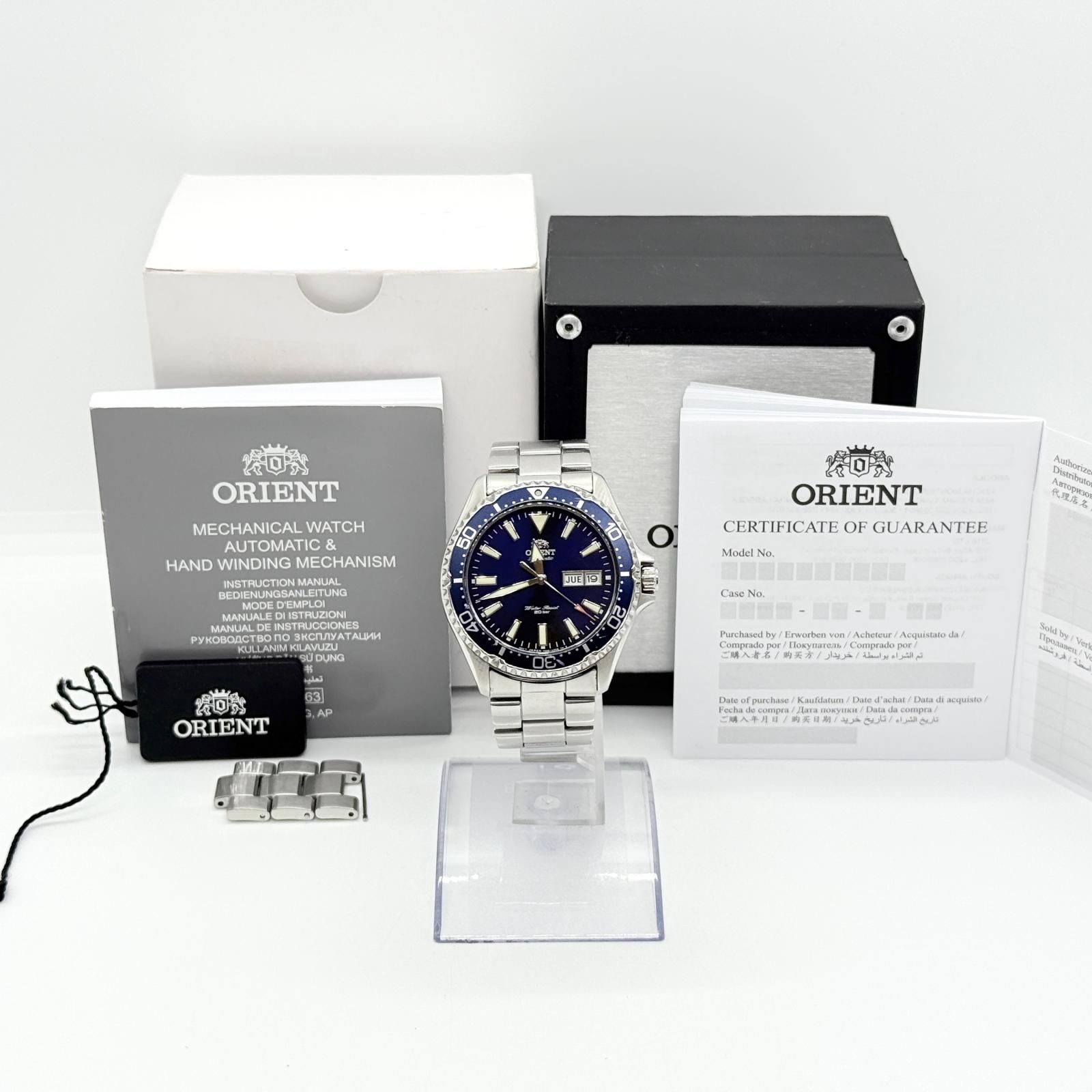 ORIENT オリエント スポーツダイバー F692-UAA0 ネイビー AT メンズ 