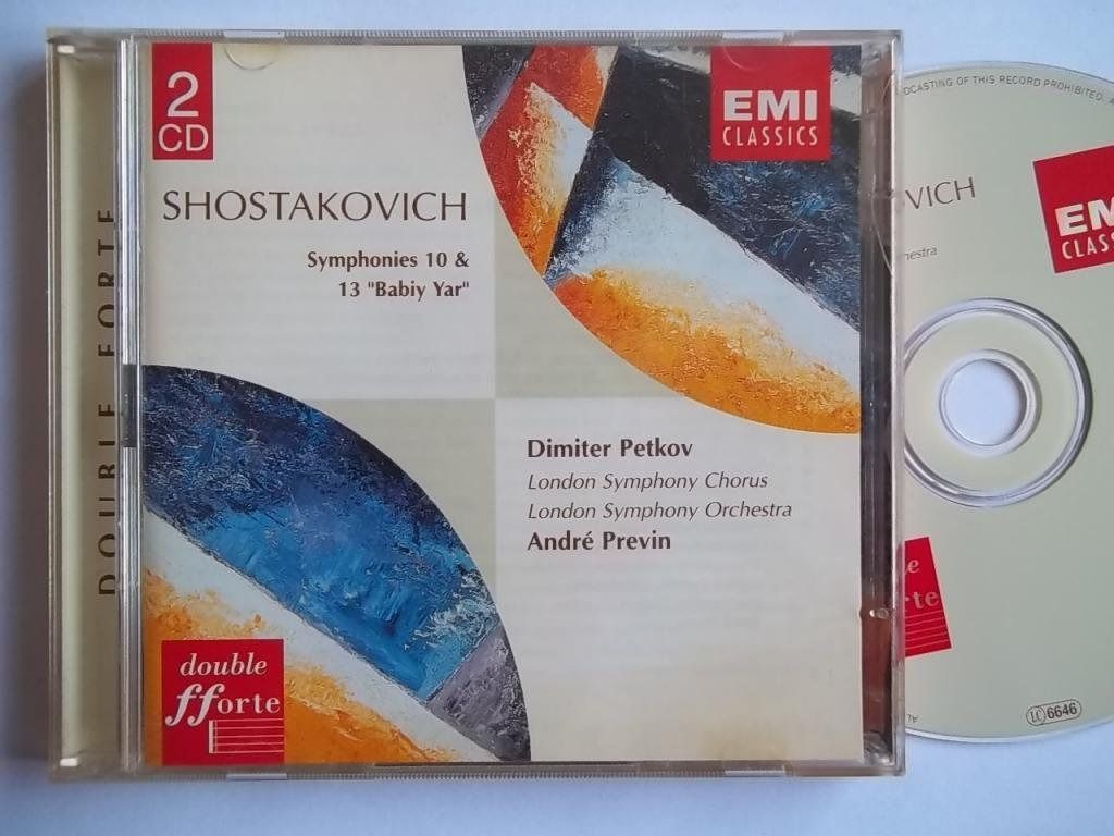 【CD】Shostakovich:Syms No10/13
