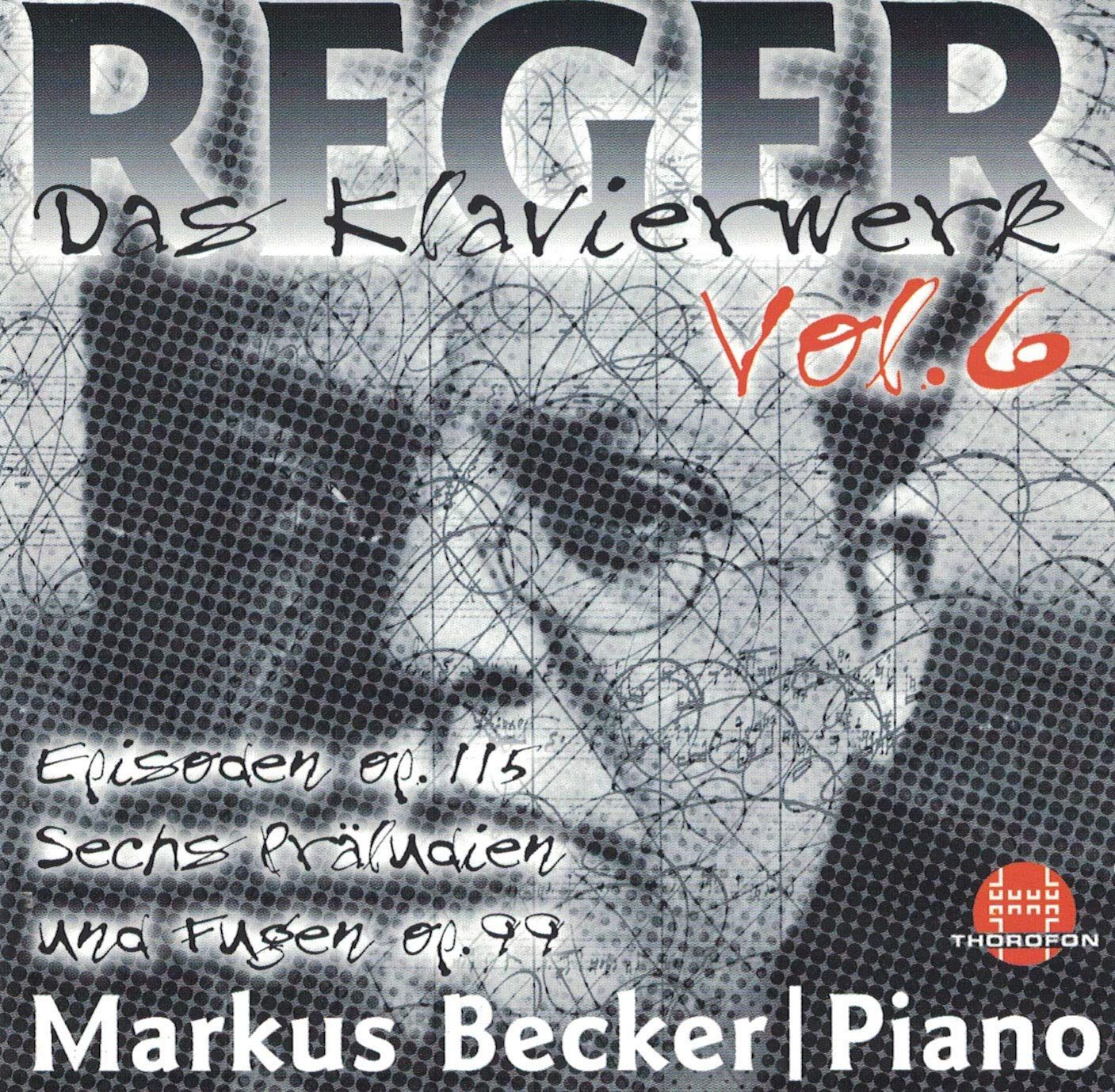 【CD】Piano Works 6: 6 Preludes & Fugues Op 99