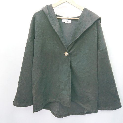 ◇ ◎ select MOCA セレクト モカ 長袖 フーディコート サイズM ブラック レディース E 【1407180038141】 5,962円