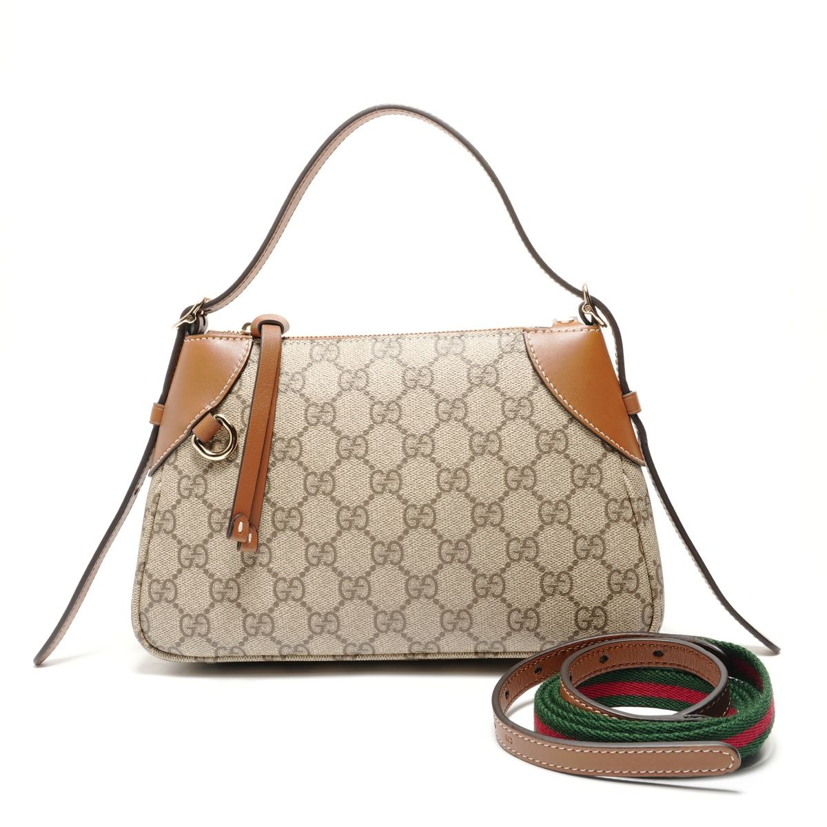 GUCCI グッチ ショルダーバッグ GGエンブレム スプリーム スモール【中古】