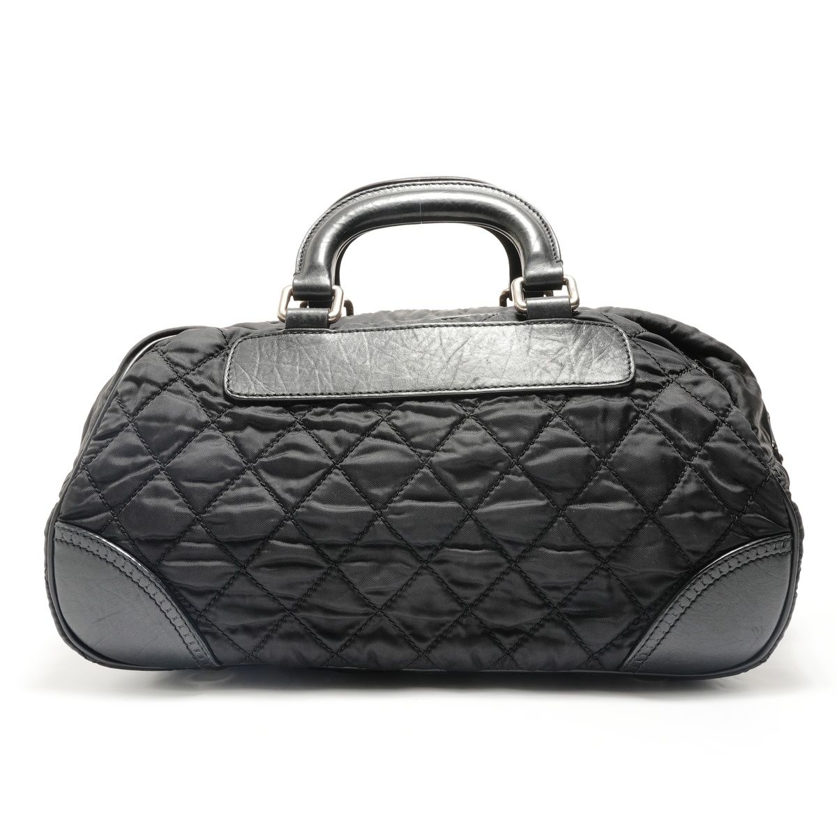 CHANEL シャネル ハンドバッグ パリニューヨークライン マトラッセ ナイロン【中古】