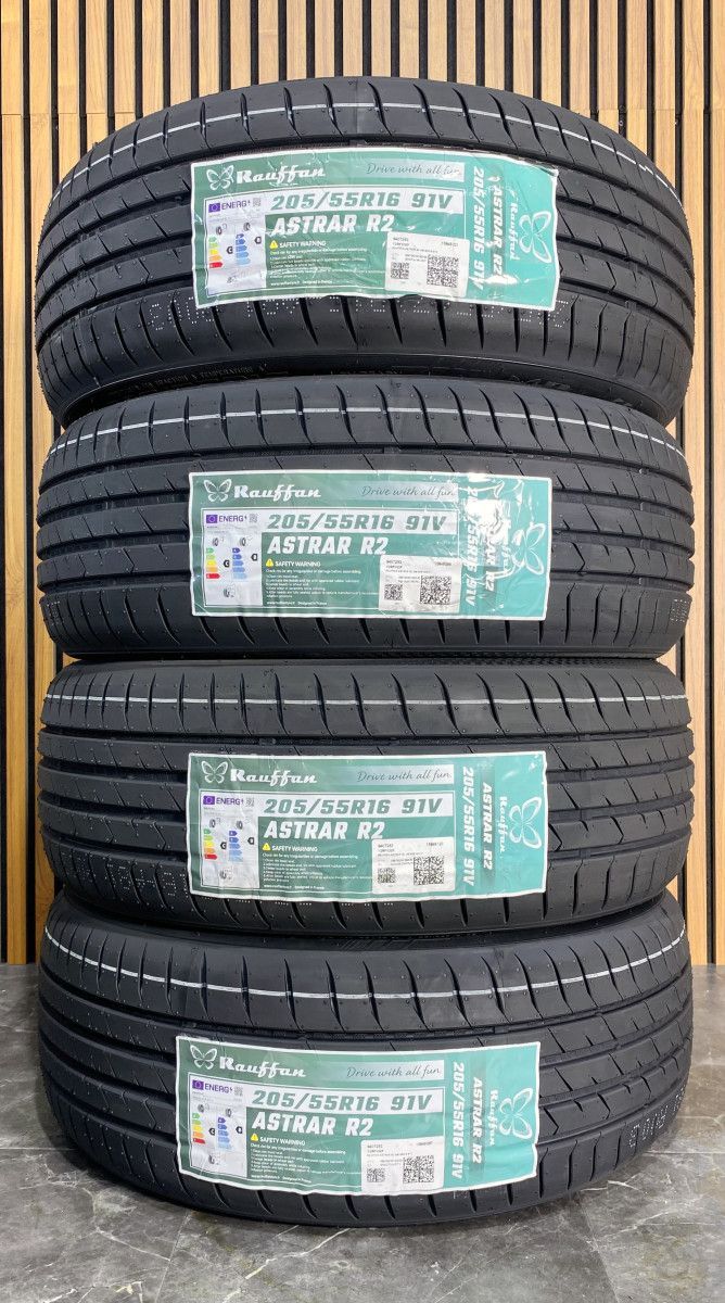 205/55R16 91V Rauffan ASTRAR R2 新品 サマータイヤ 4本セット 2026年製 本州 四国 九州 送料無料 205/55/16 夏タイヤ