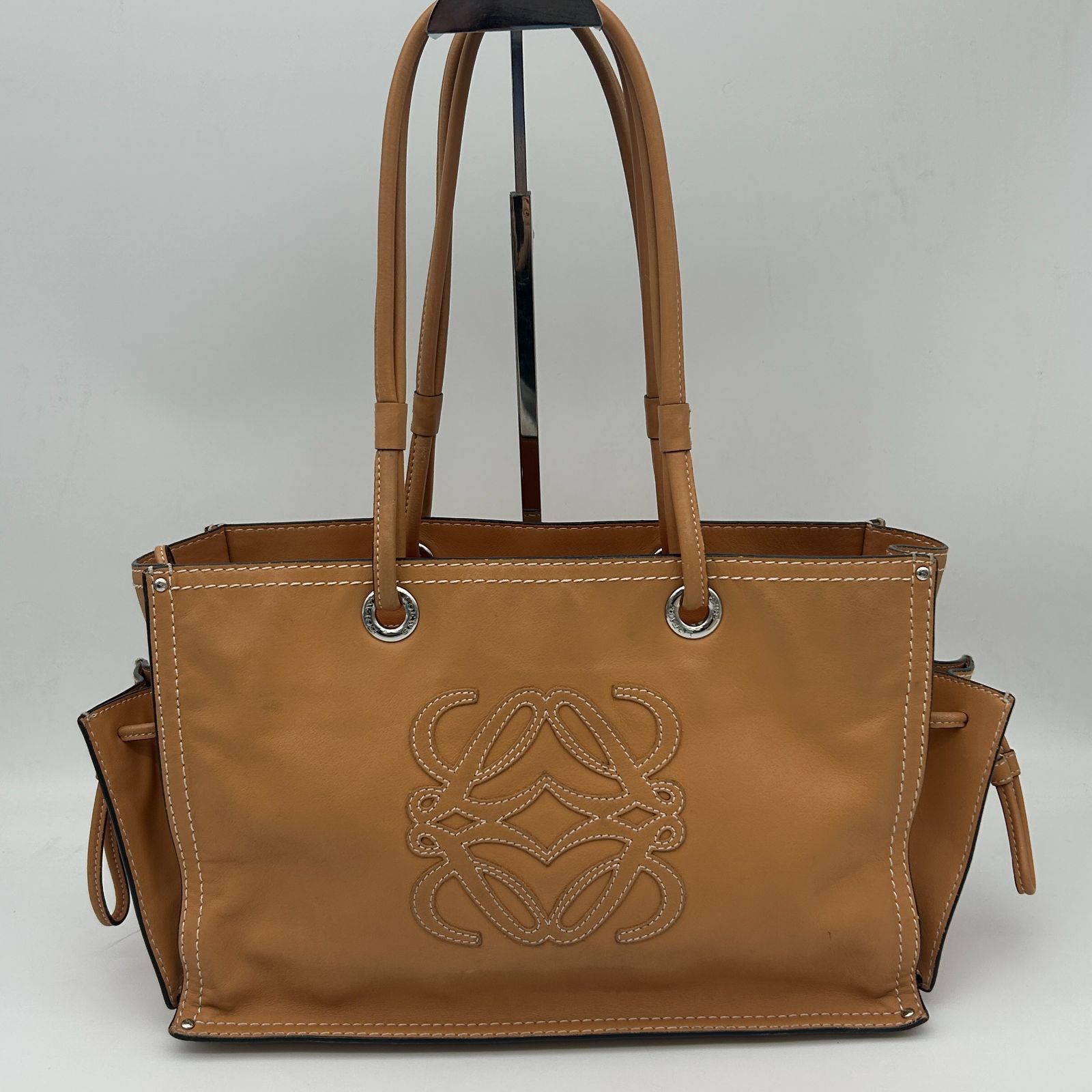 LOEWE （ロエベ） アナグラム ショッパー トートバッグ ロゴ 肩掛け 