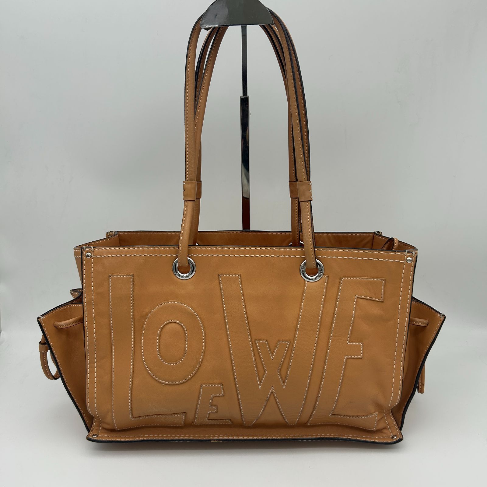 LOEWE （ロエベ） アナグラム ショッパー トートバッグ ロゴ 肩掛け 