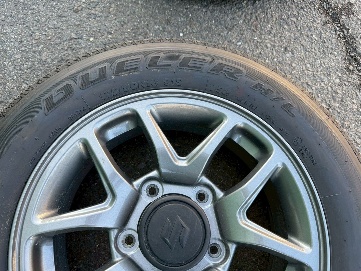 ジムニー　JB64 新車外し 175/80R16 4本セット　2025年製造 ジムニー JB64 新車外し 175/80R16 4本セット 2025年製造 【公式通販】