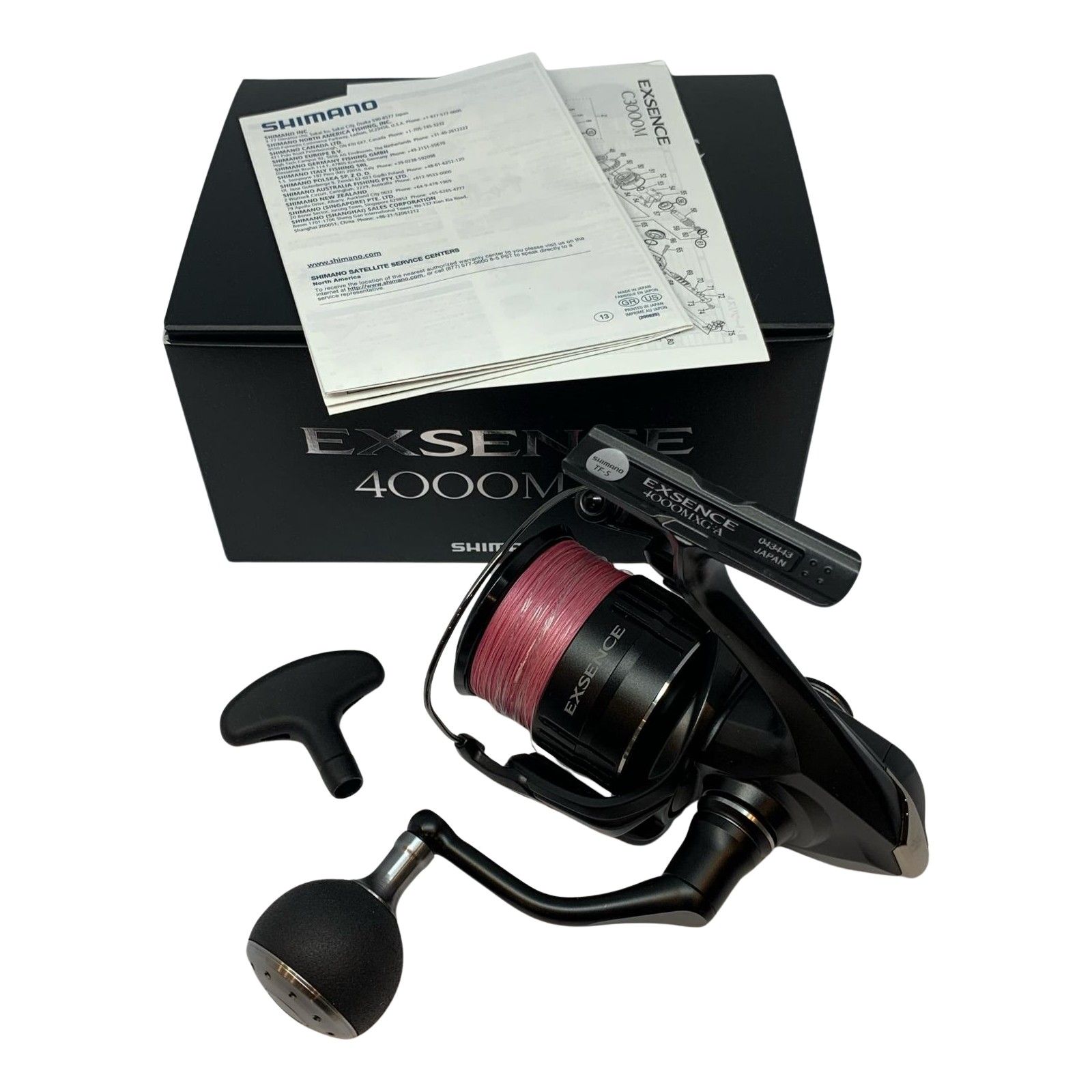 SHIMANO シマノ スピニングリール 21 エクスセンス 4000MXG 043443