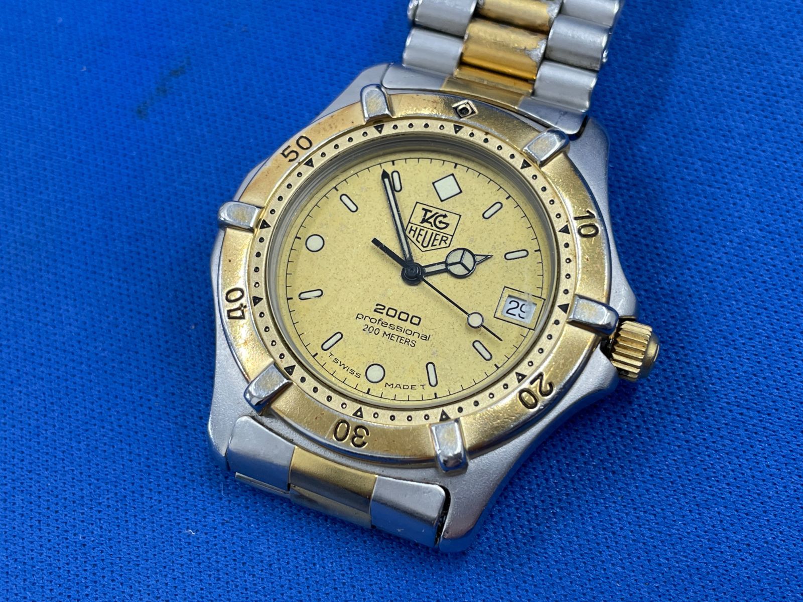 ジャンク扱い☆TAG HEUER/タグホイヤー 腕時計 964.006 2000シリーズ
