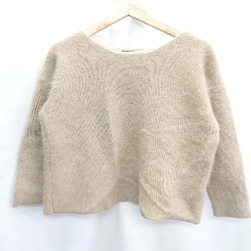 ◇ URBAN RESEARCH アーバンリサーチ 長袖 ニット サイズFree ベージュ レディース E 【1407180049840】