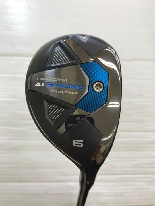 キャロウェイ　PARADYM Ai SMOKE MAX FAST　27度　TENSEI 40 for Callaway(Ai SMOKE)　SRフレックス　ユーティリティ　中古【最短即日発送】