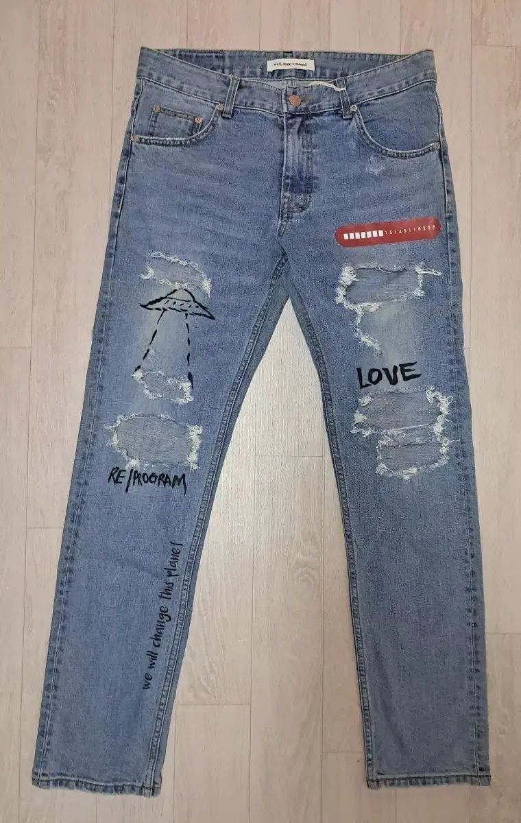 Well Done X MINE デニム パンツ M