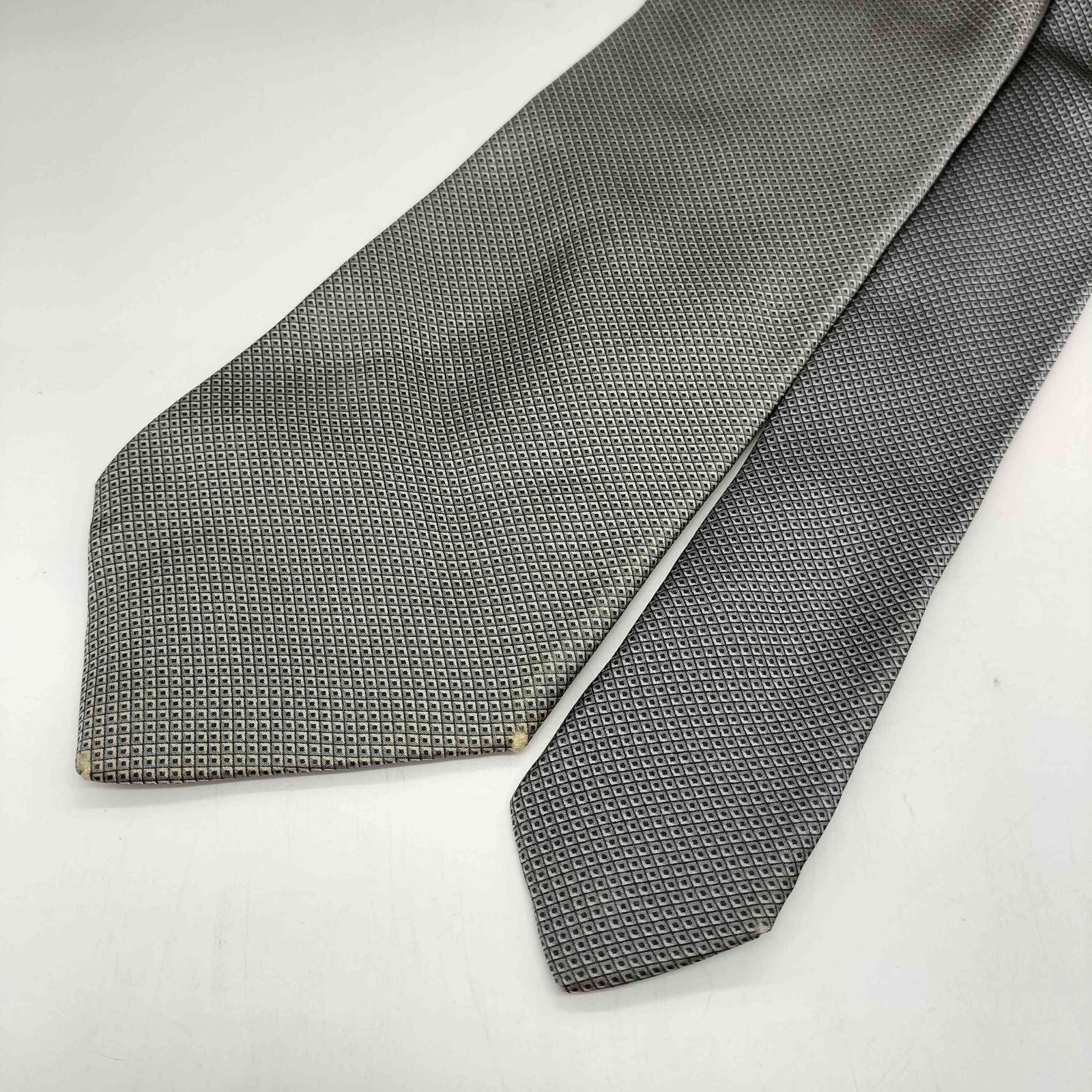 最高峰】ブリオーニ made in Italy シルクタイ 総柄 ネイビー 紺