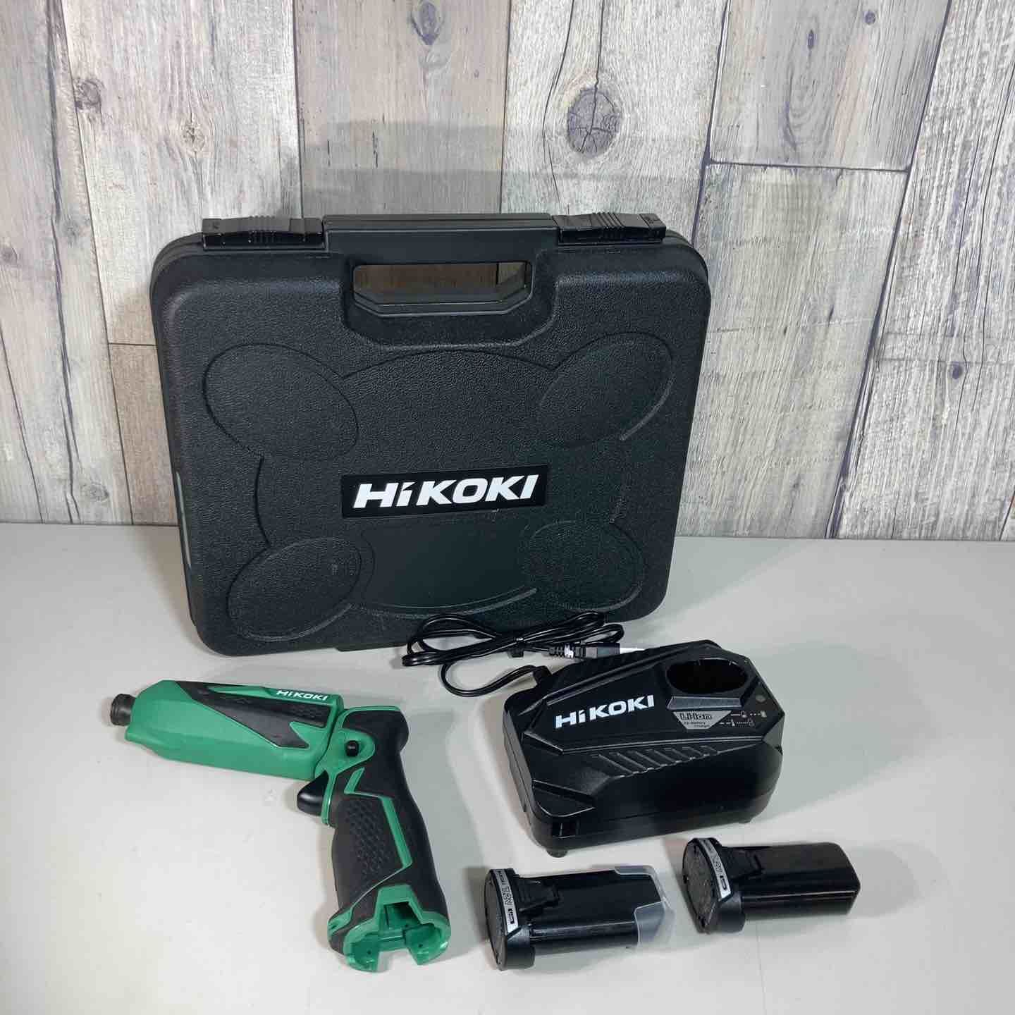 ◇ハイコーキ(HIKOKI ※旧:日立工機) 7.2V コードレスペンインパクトドライバー WH7DL(2LCSK)【戸田店】