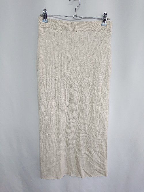 ◇ ITEMS URBAN RESEARCH アイテムズ アーバンリサーチ ロング丈 タイト スカート サイズFree ベージュ レディース E 【1407180056558】 5,351円
