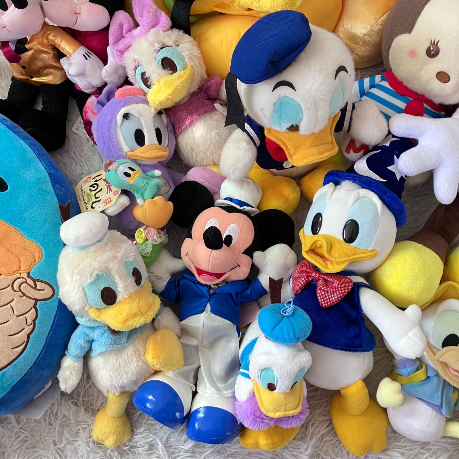ディズニー ぬいぐるみ ミッキー ドナルド ミニー デイジー プルート