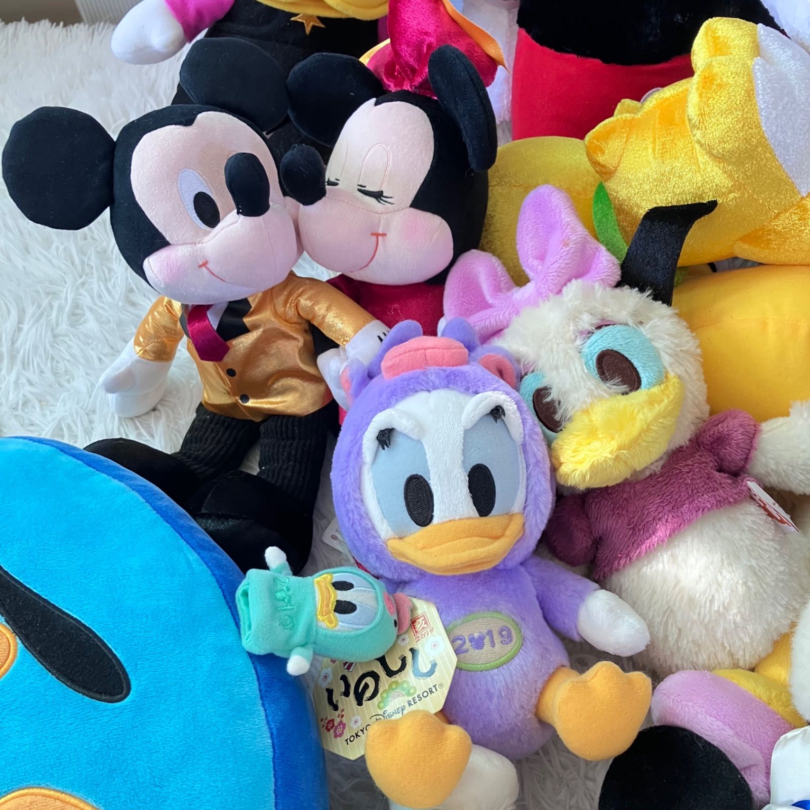 ディズニー ぬいぐるみ ミッキー ドナルド ミニー デイジー プルート