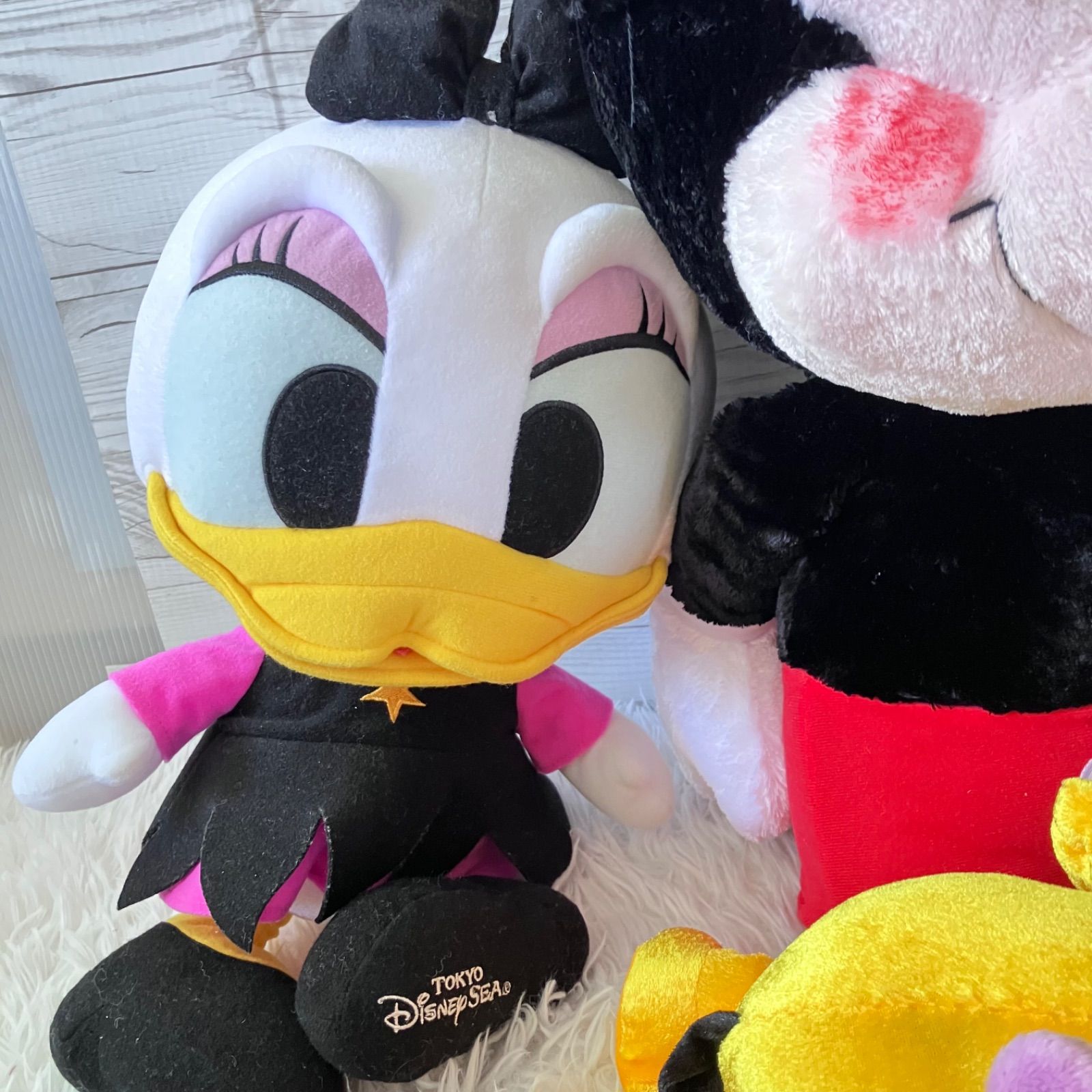 ディズニー ぬいぐるみ ミッキー ドナルド ミニー デイジー プルート