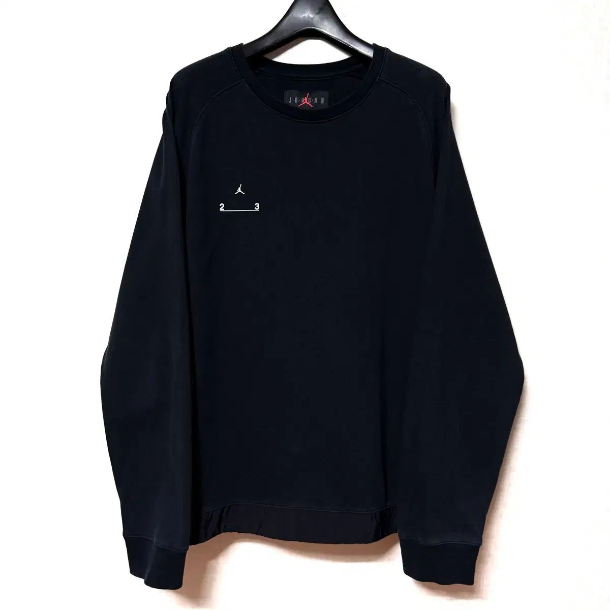 XL 105 NIKE ジョーダン シャーリング 長袖Tシャツ ロングスリーブ ブラック