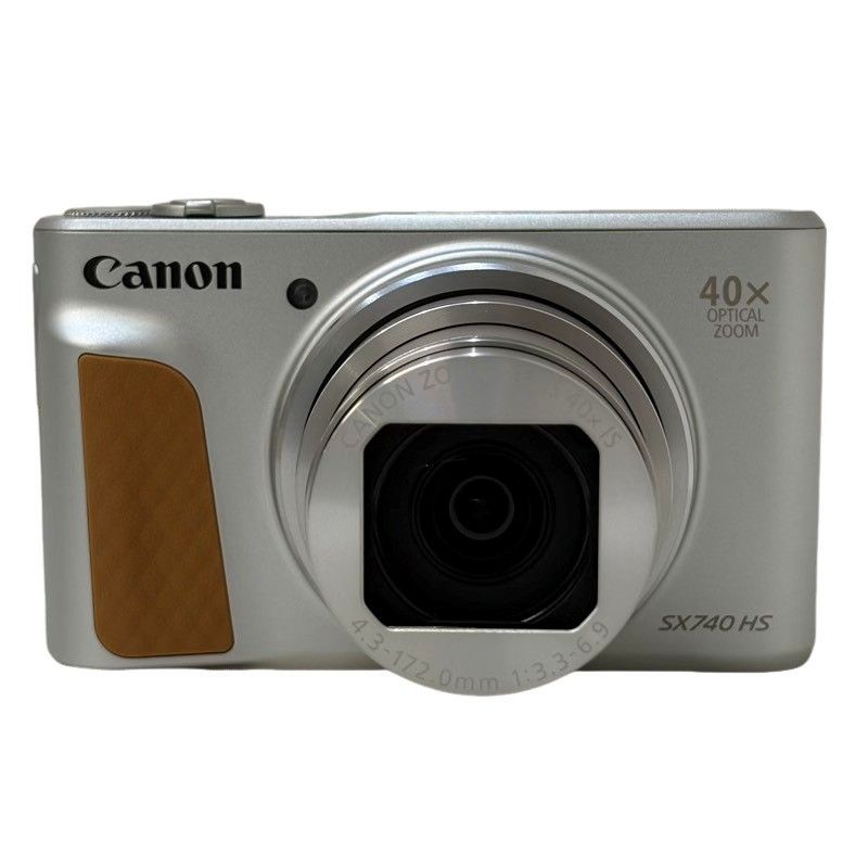 キヤノン Canon コンパクトデジタルカメラ PowerShot SX740 HS/PSSX740HS(SL) ボディのみ シルバー 動作確認済 【中古】 22605K72