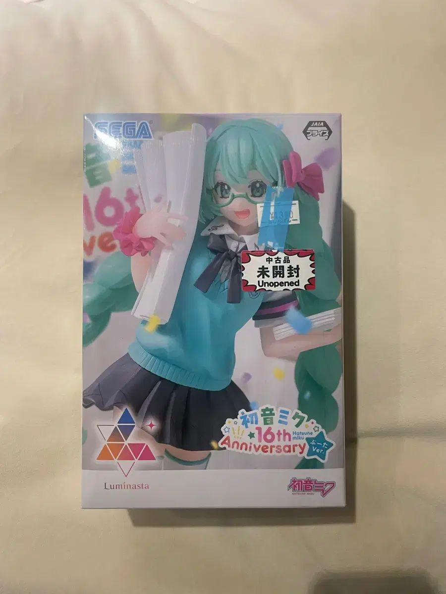 SEGA Luminasta 初音ミク 16周年 フィギュア メガネミク