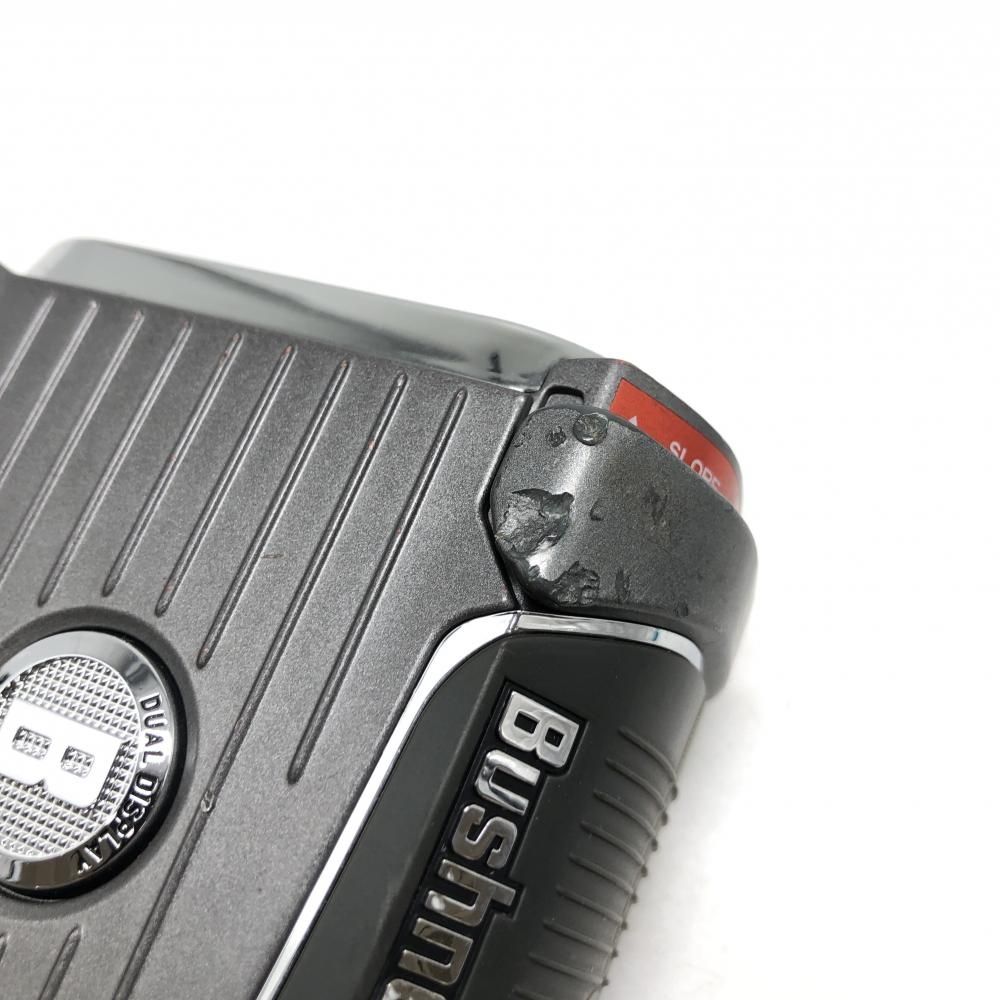 ブッシュネル レーザー飛距離計 グレー PRO X3 ケース付 通電確認済み ゴルフ Bushnell