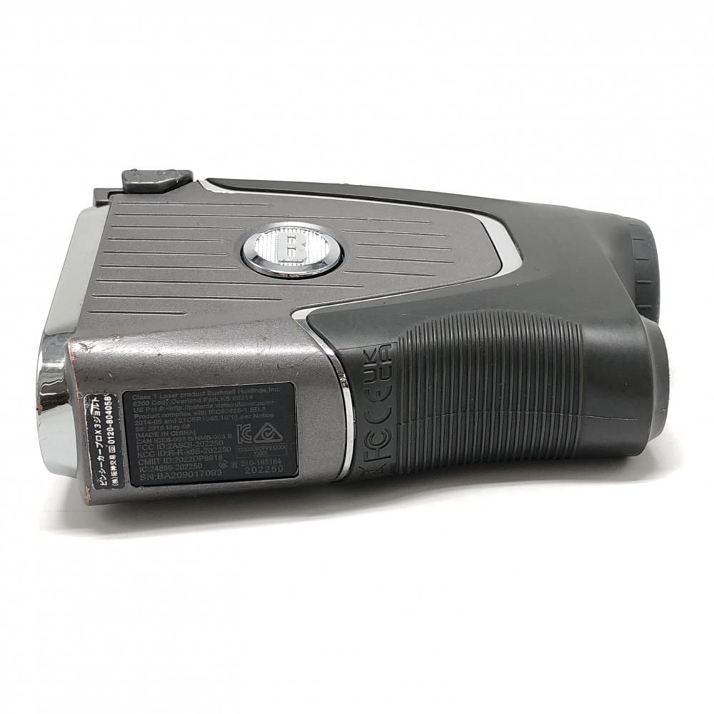 ブッシュネル レーザー飛距離計 グレー PRO X3 ケース付 通電確認済み ゴルフ Bushnell